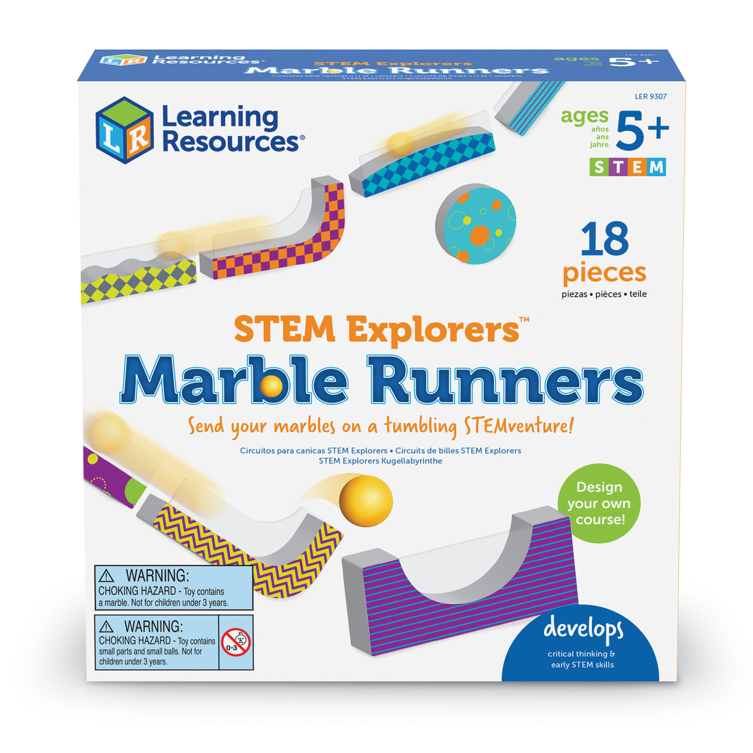 Learning Resources Stem Explorers Marble Runners - Image 3
