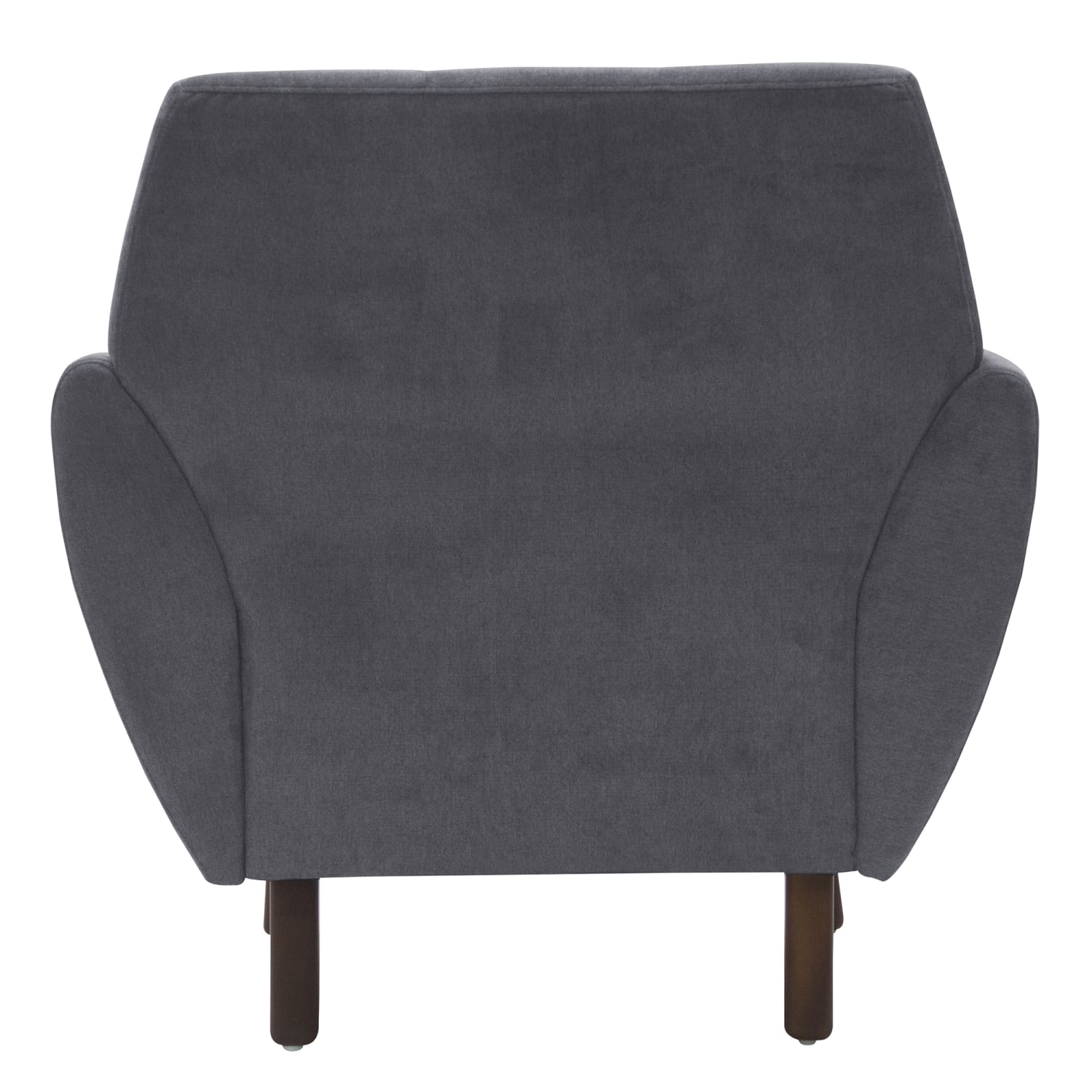Serta Artesia Collection Arm Chair, Slate Gray/Chestnut - Image 7