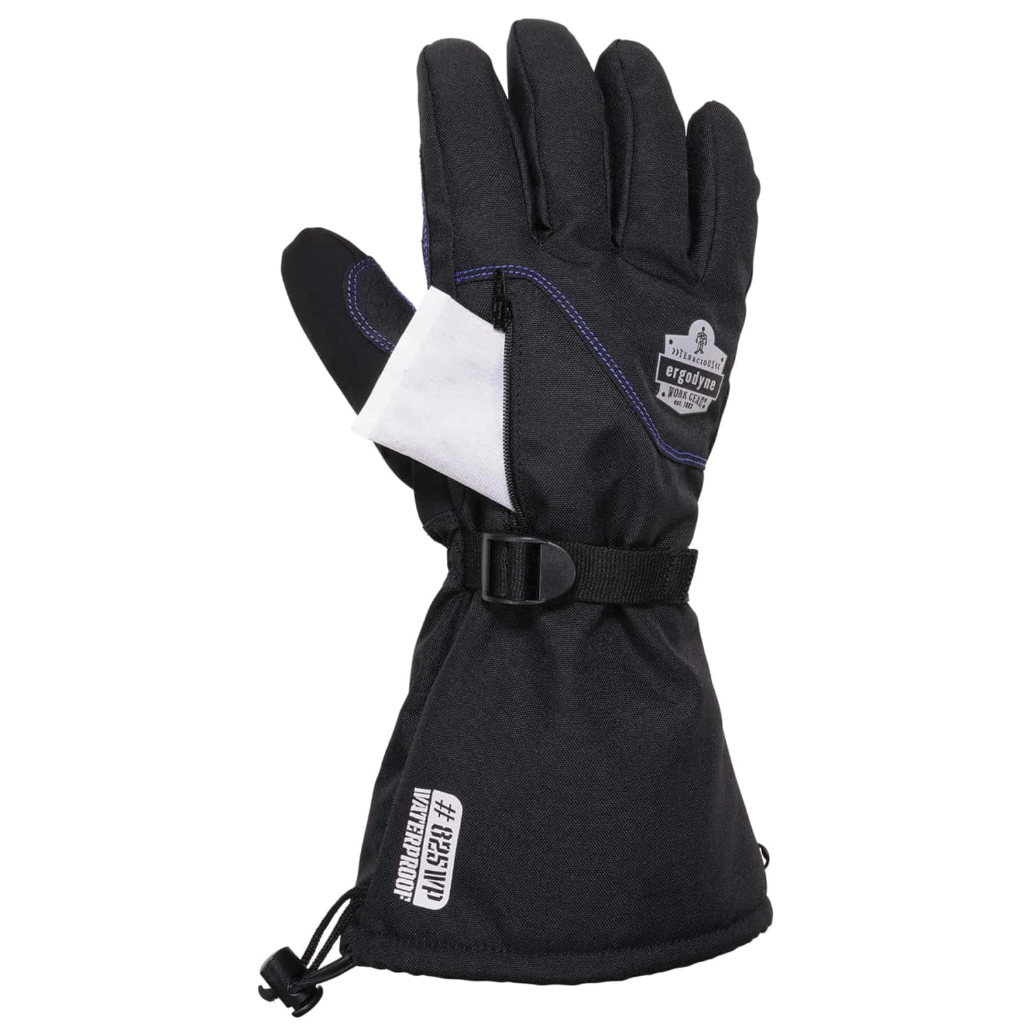 Ergodyne ProFlex 825WP Thermal Waterproof Winter Work Gloves, Large, Black - Image 4