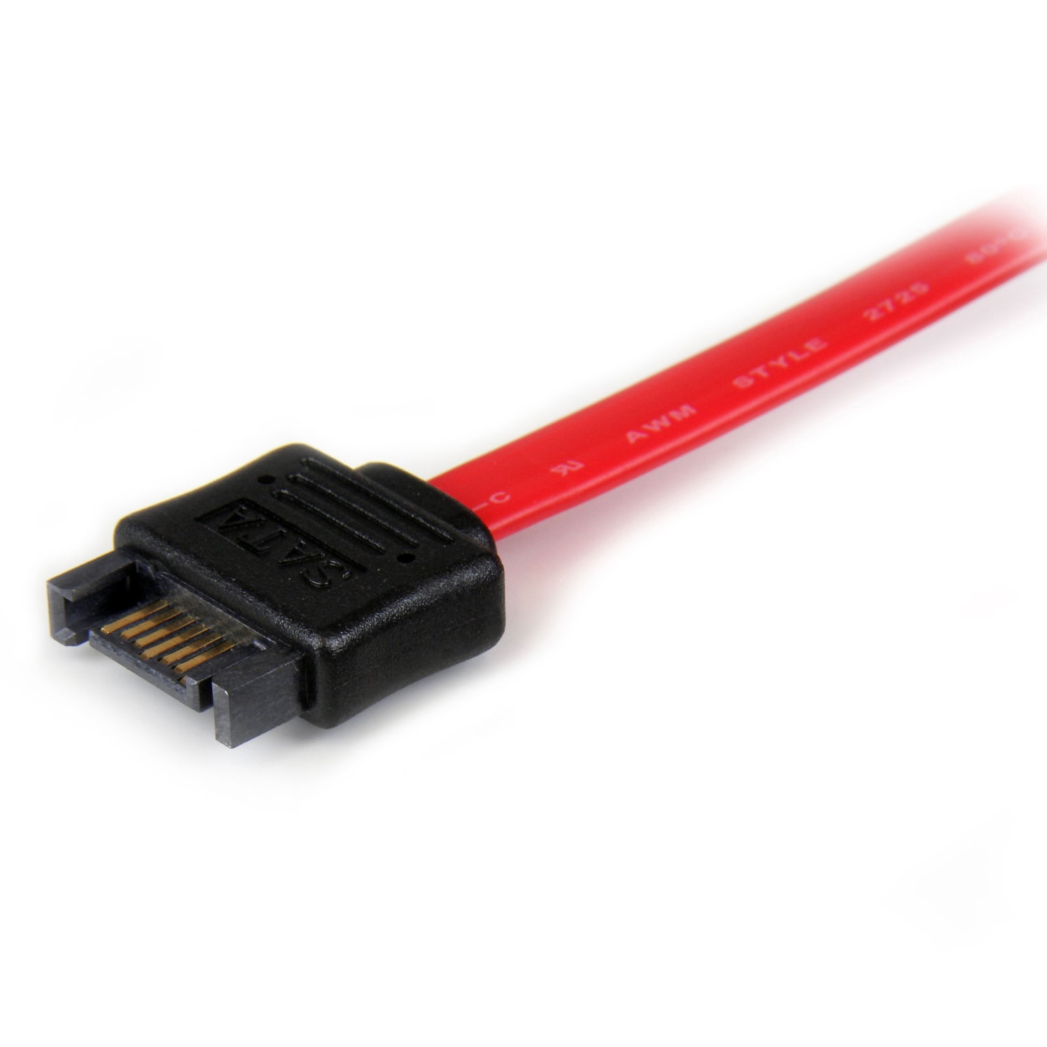 StarTech.com 0.3m SATA Extension Cable - Extend SATA Data Connections by up to 30cm (12in) - 30cm 7 pin sata extension - 7 pin sata extension cable - 7 pin sata extension cord - Image 4