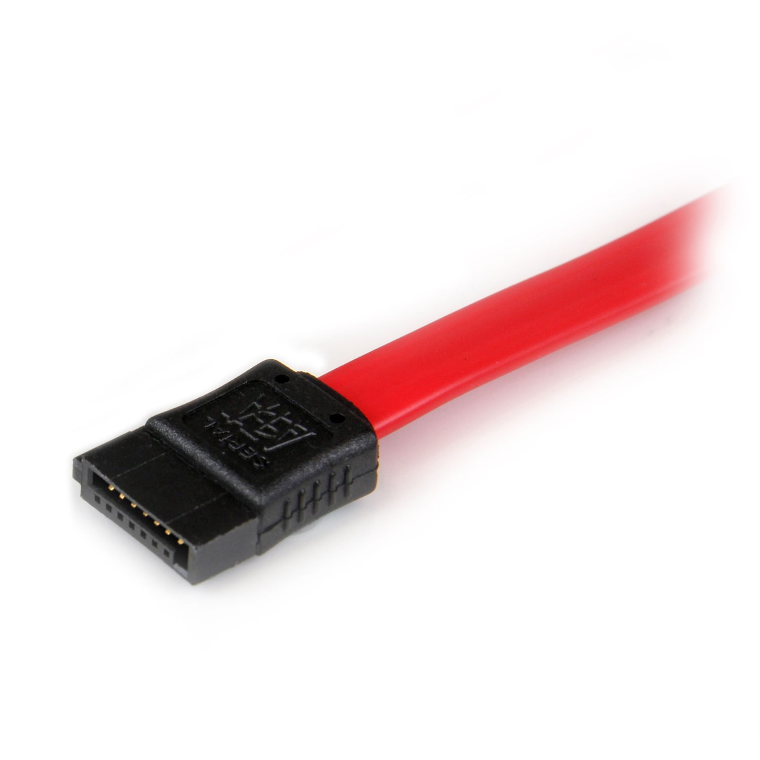 StarTech.com 0.3m SATA Extension Cable - Extend SATA Data Connections by up to 30cm (12in) - 30cm 7 pin sata extension - 7 pin sata extension cable - 7 pin sata extension cord - Image 5