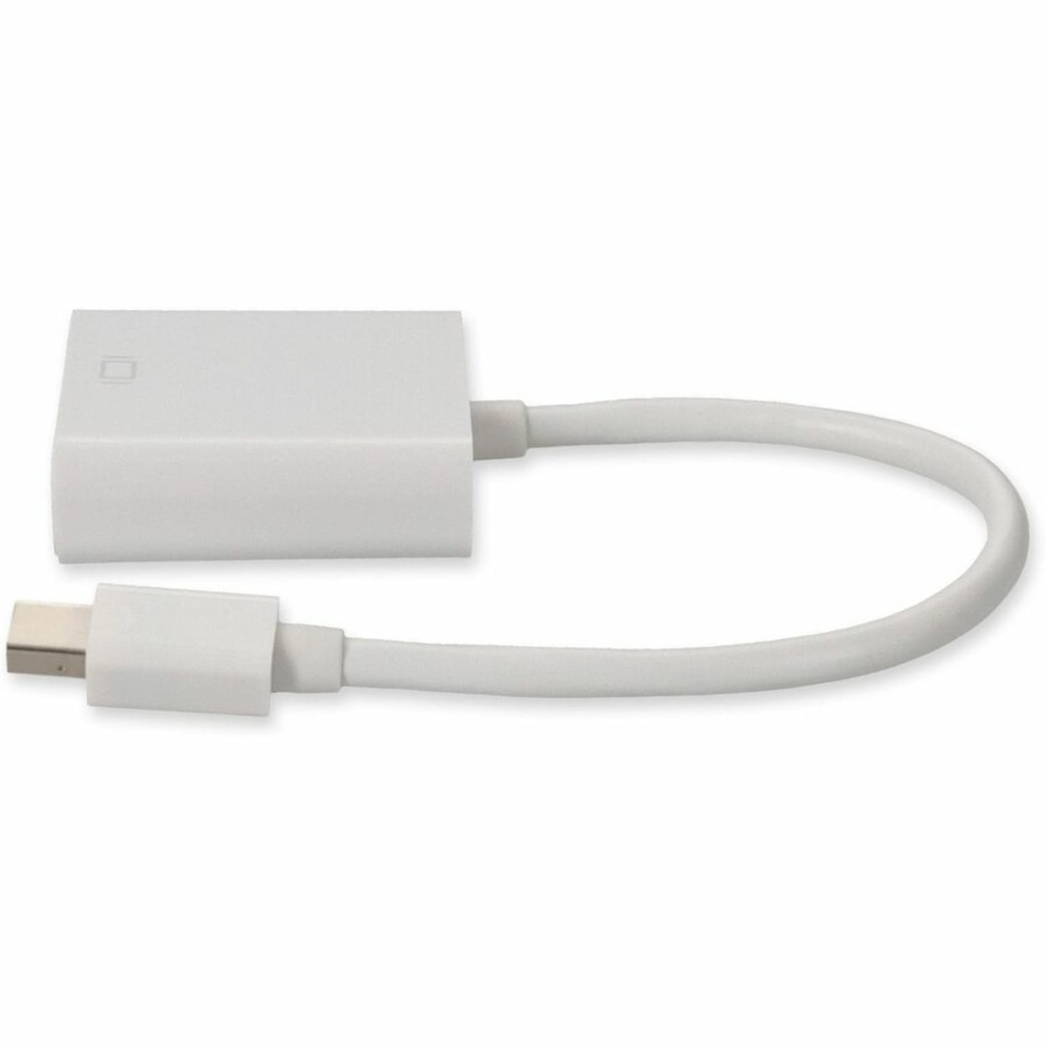 AddOn Mini-DisplayPort 1.1 Male to DVI-I (29 pin) Female White Adapter For Resolution Up to 1920x1200 (WUXGA) - 100% compatible and guaranteed to work - Image 3