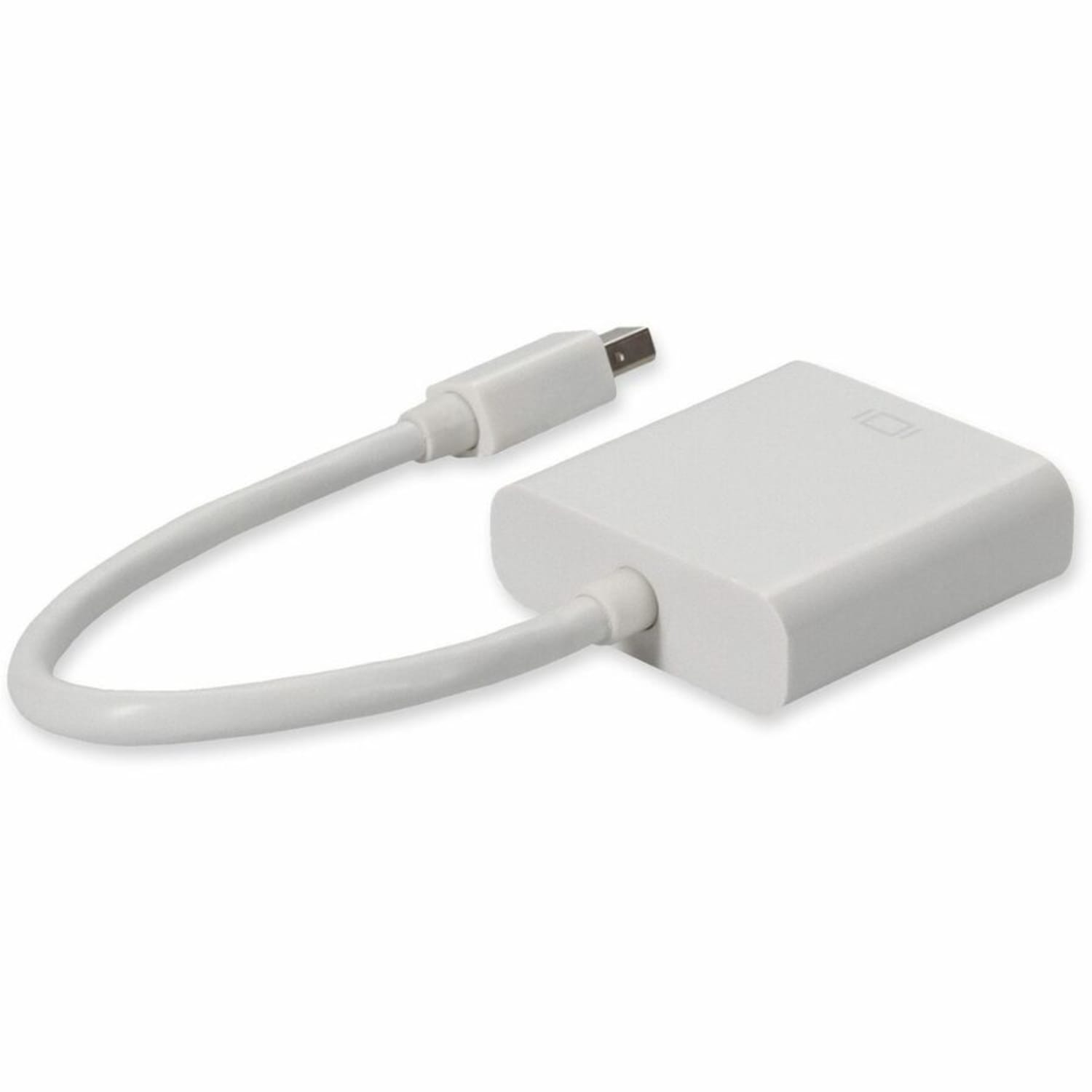 AddOn Mini-DisplayPort 1.1 Male to DVI-I (29 pin) Female White Adapter For Resolution Up to 1920x1200 (WUXGA) - 100% compatible and guaranteed to work - Image 6