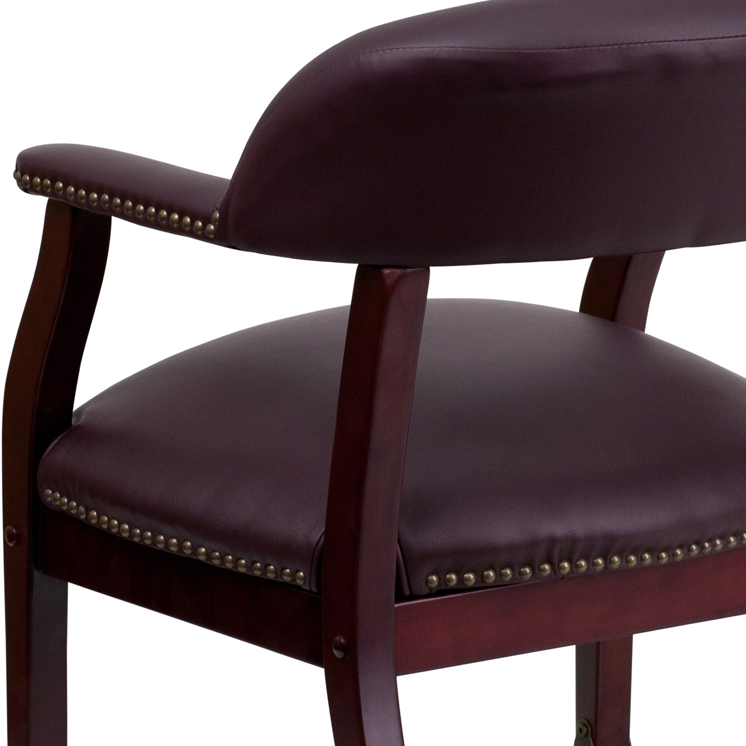 Flash Furniture Leathersoft Conference Chairs, Burgundy - Image 11