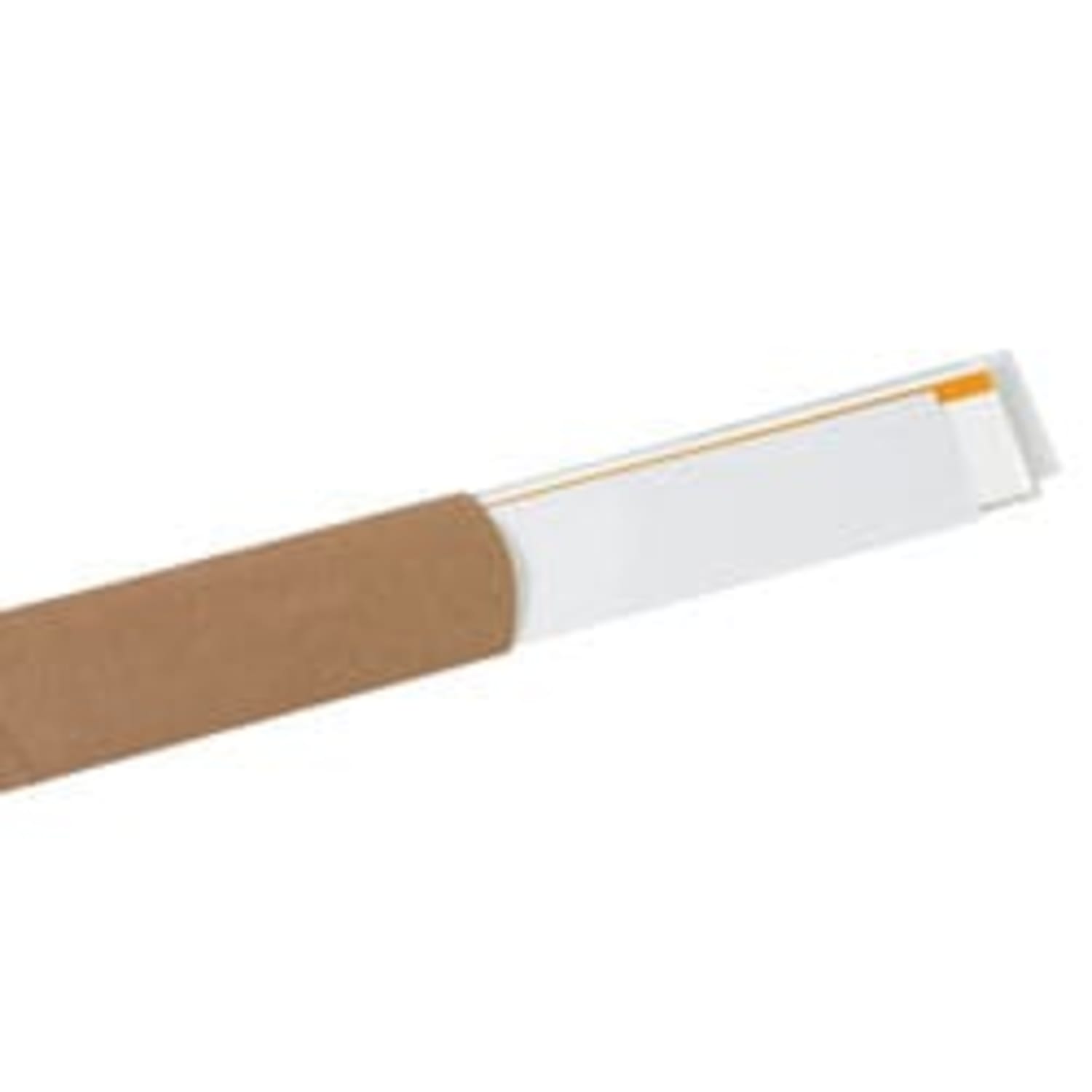 Slip-Strip Label Holder Strips, 3in x 48in, Clear, Pack Of 6