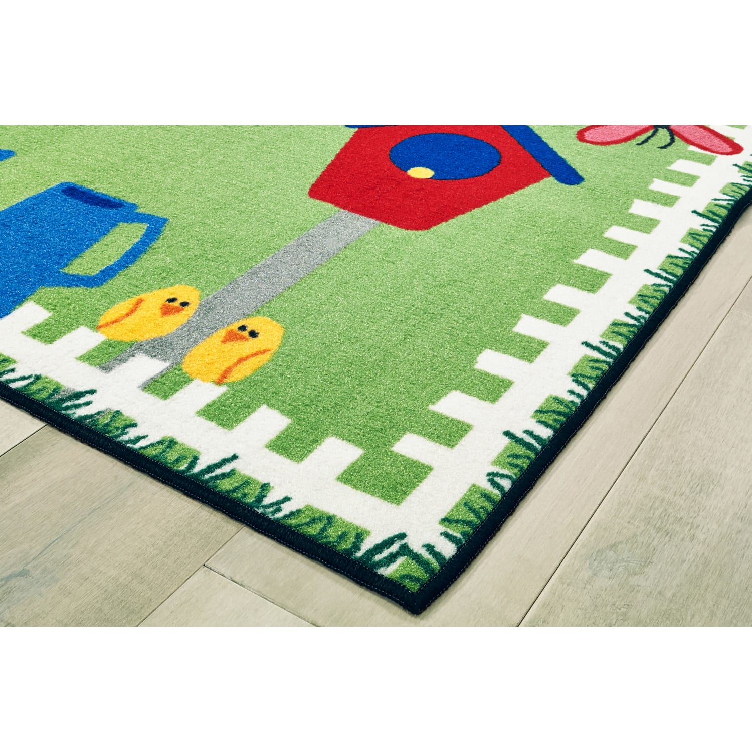 Carpets for Kids KID$Value Rugs Garden Time Rug, 3ft x 4 1/2ft , Green - Image 5