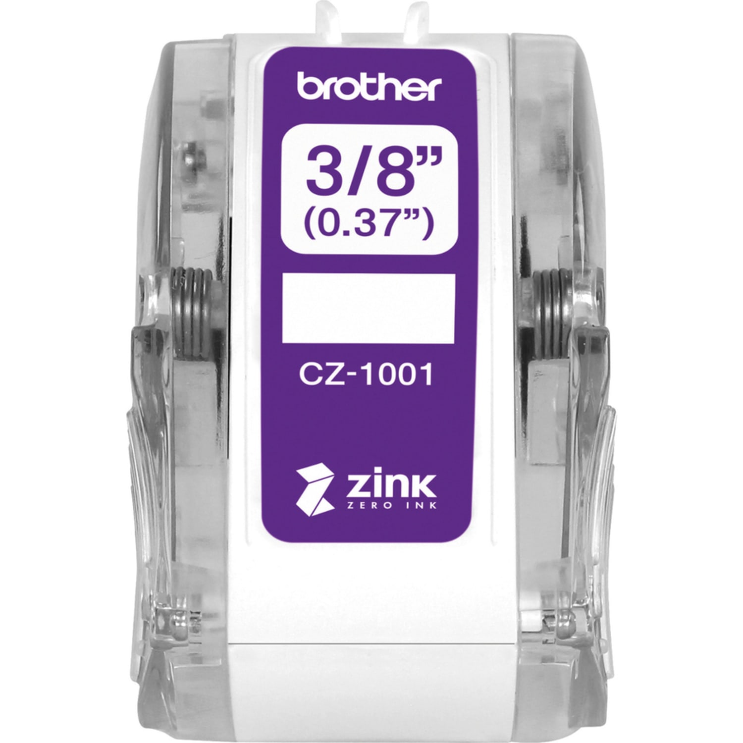 Brother Genuine CZ-1001 3/8in (0.37in) 9mm wide x 16.4 ft. (5 m) long label roll featuring ZINK Zero Ink technology - CZ1001 - Image 3