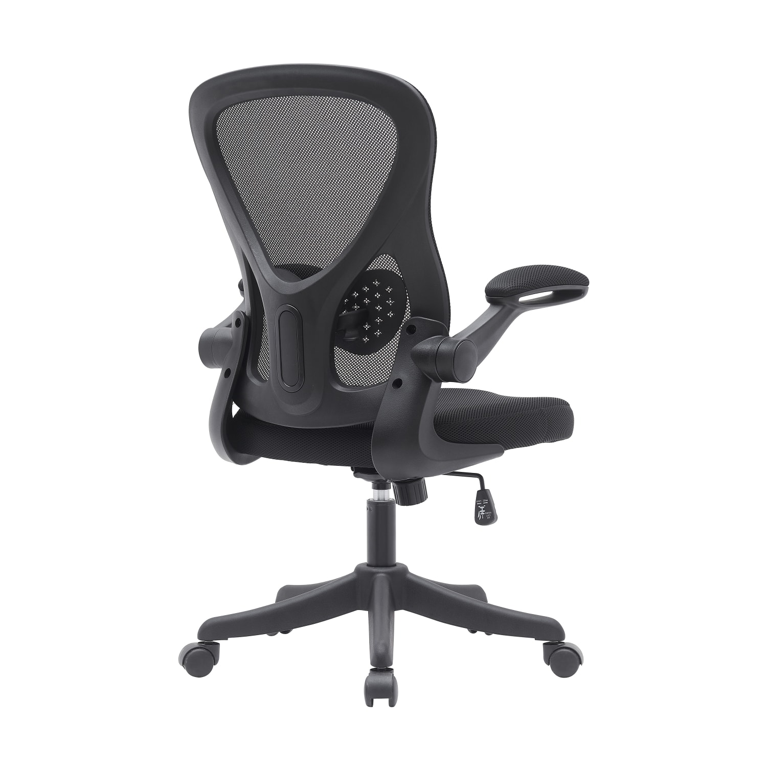 Techni Mobili Ergonomic Mesh High-Back Task Chair, Black - Image 10