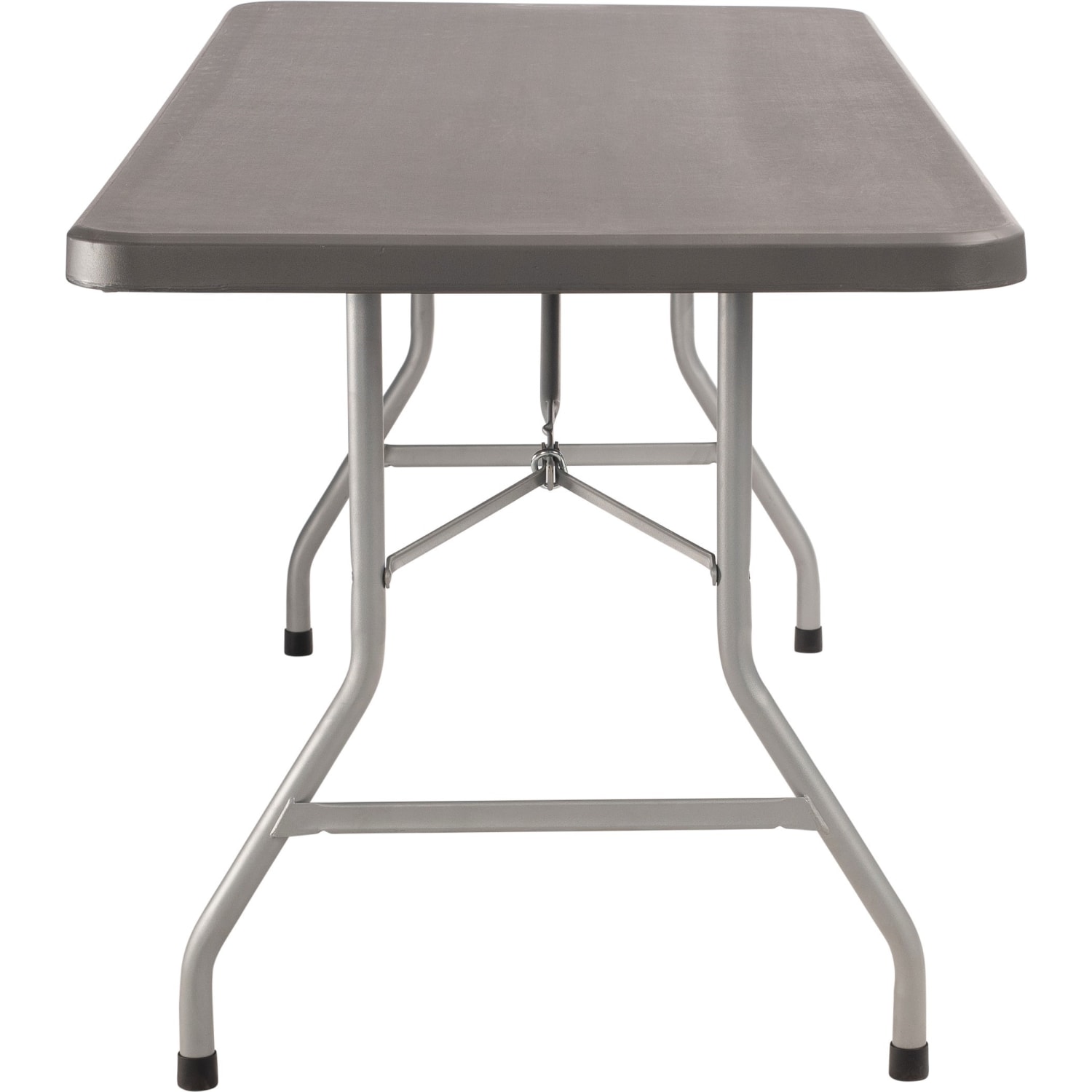 National Public Seating BT Series Blow-Molded Folding Table, 29-1/2inH x 72inW x 30inD, Charcoal/Gray - Image 4
