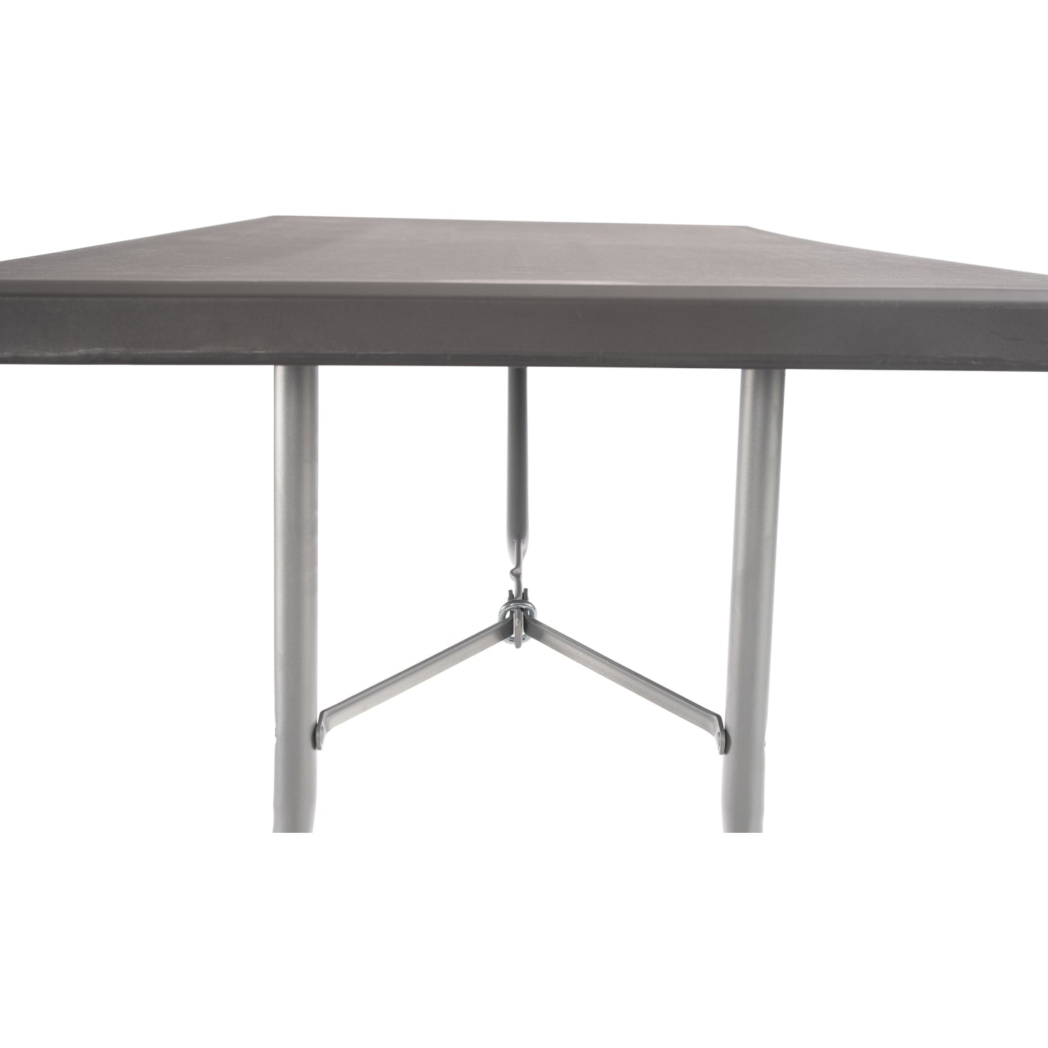 National Public Seating BT Series Blow-Molded Folding Table, 29-1/2inH x 72inW x 30inD, Charcoal/Gray - Image 5