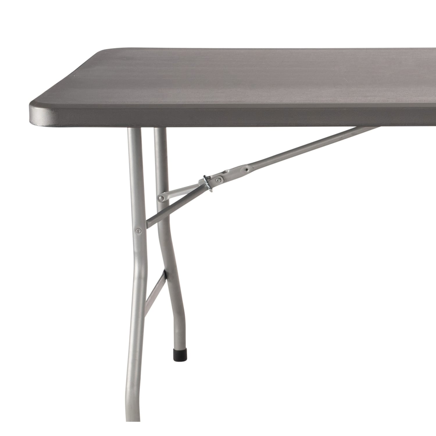 National Public Seating BT Series Blow-Molded Folding Table, 29-1/2inH x 72inW x 30inD, Charcoal/Gray - Image 6