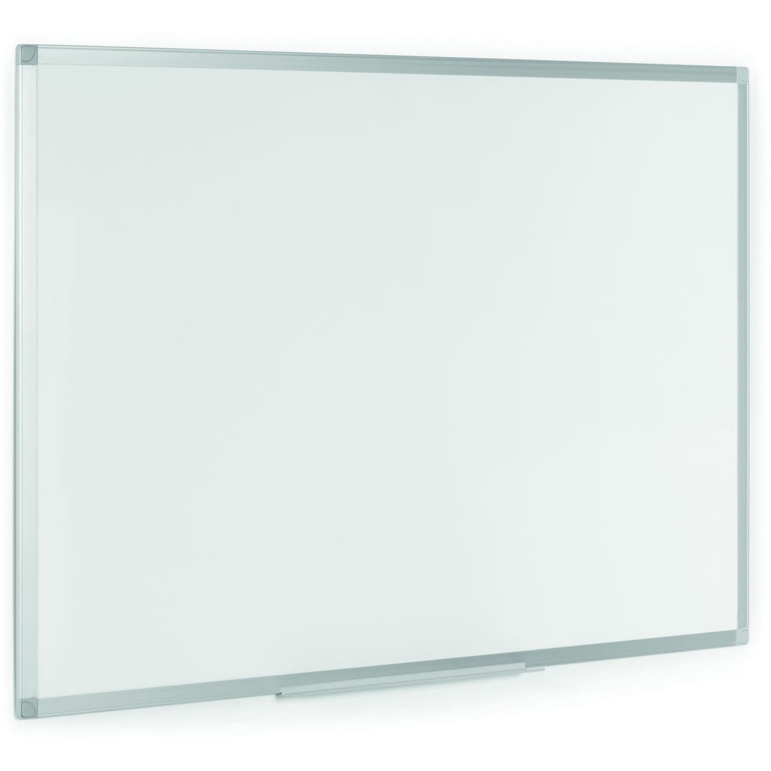 Bi-silque Ayda Porcelain Magnetic Dry-Erase Board, 24in x 36in, White, Aluminum Frame - Image 4