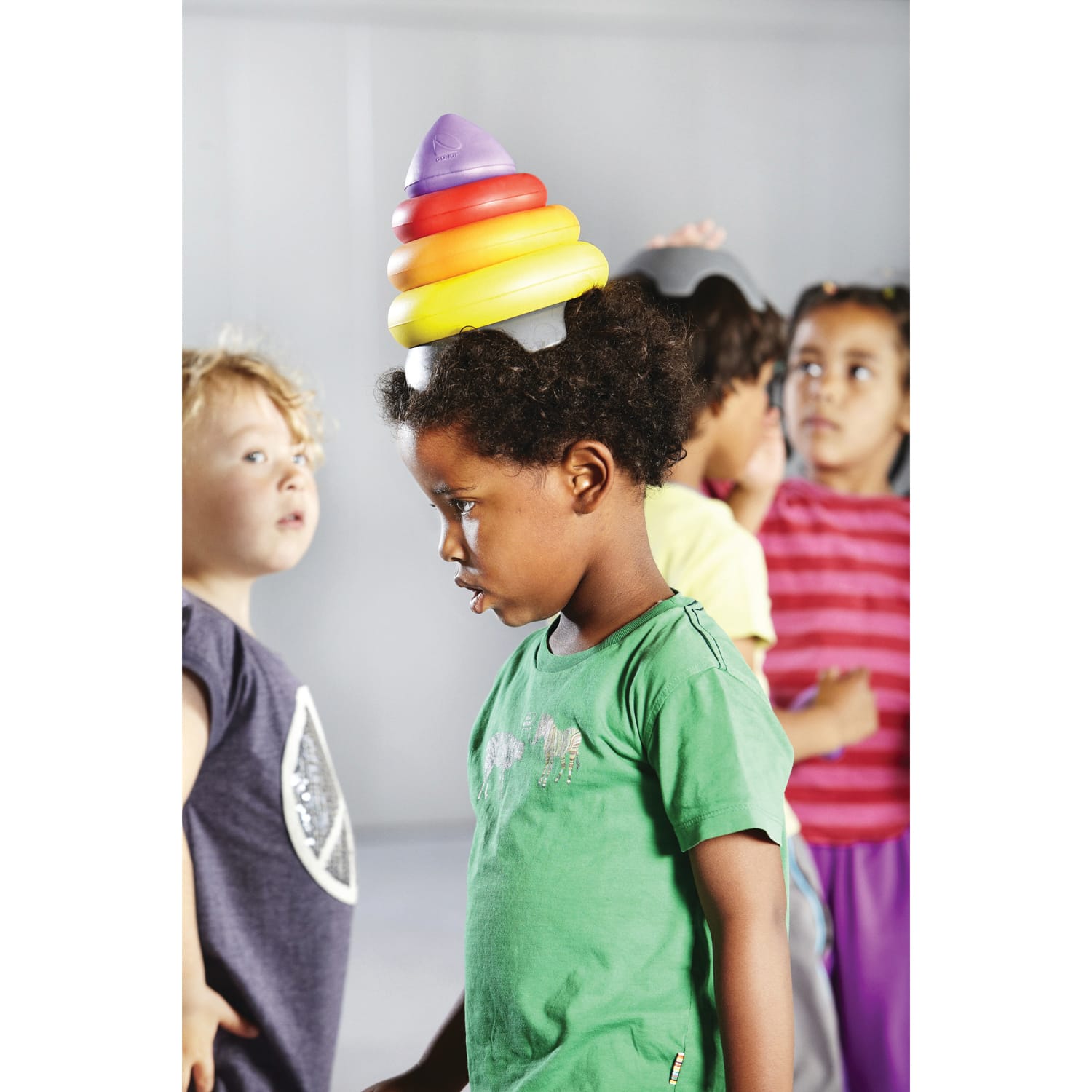 GONGE Clown's Hat Balancing Toy, Multicolor - Image 5