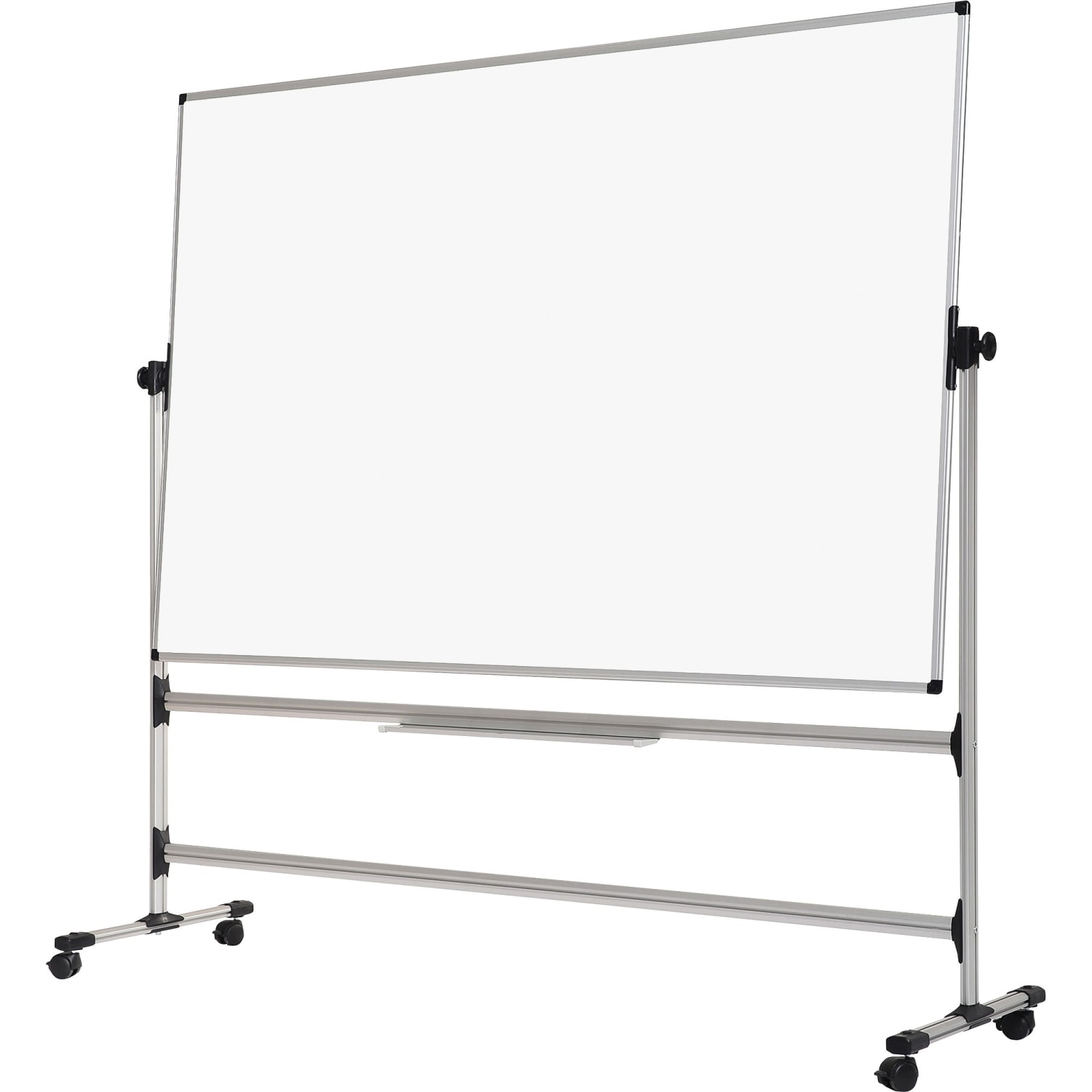MasterVision Earth Melamine Non-Magnetic Dry-Erase Whiteboard Revolving Easel, 36in x 71in, White - Image 4