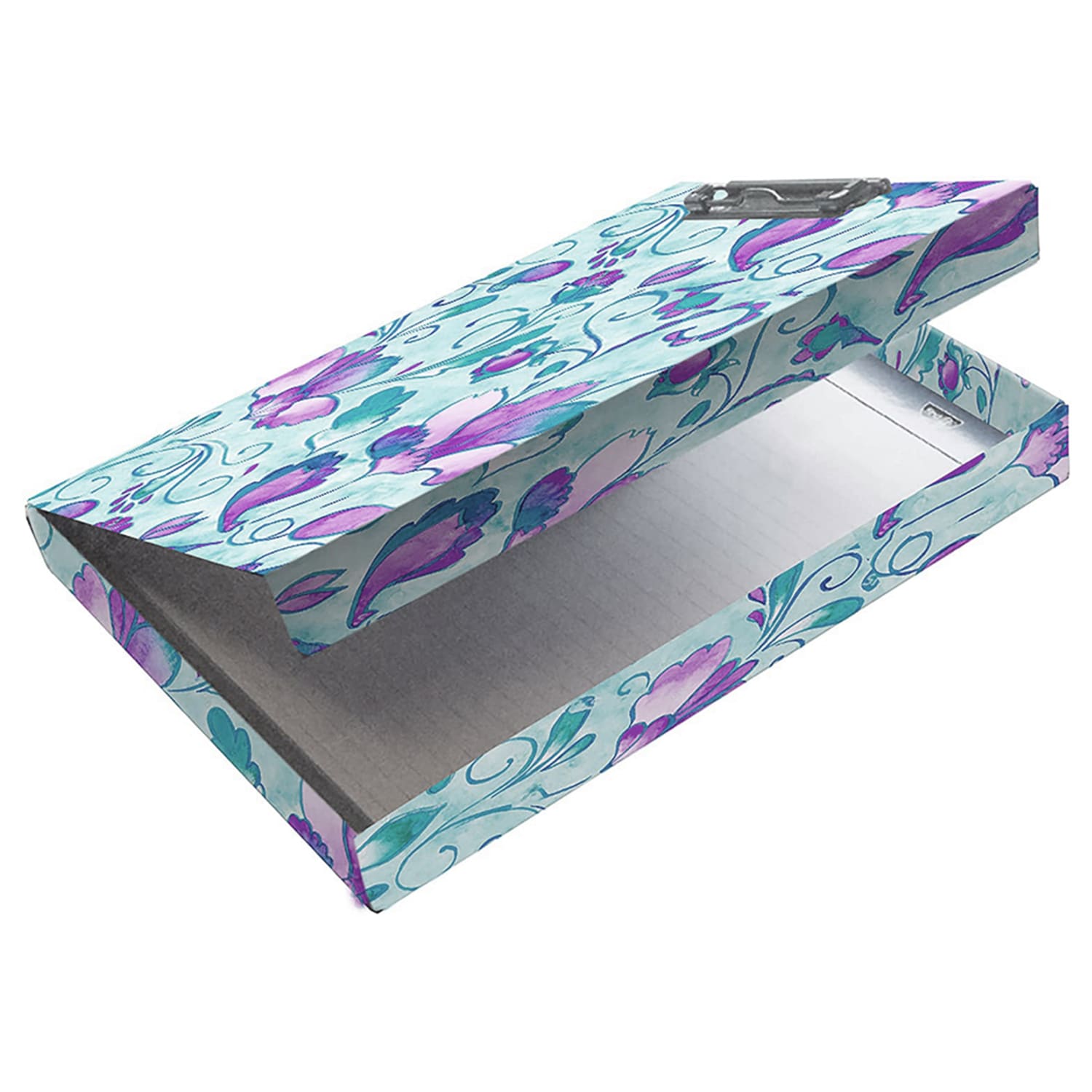 Snap-N-Store Storage Clipboard, 1-3/4in x 12-5/8in, Boho Flowers - Image 3