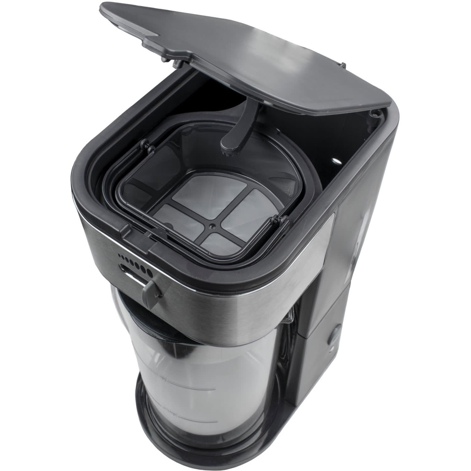 Brentwood KT-2150BK Iced Tea and Coffee Maker with 64oz Pitcher, Black - 700 W - 2 quart - 8 Cup(s) - KT2150BK - Image 3