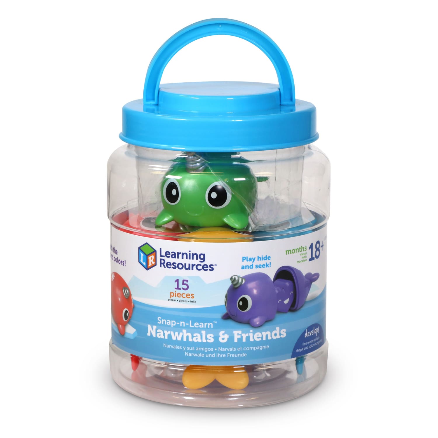Learning Resources Snap-n-Learn Narwhals & Friends - Image 3