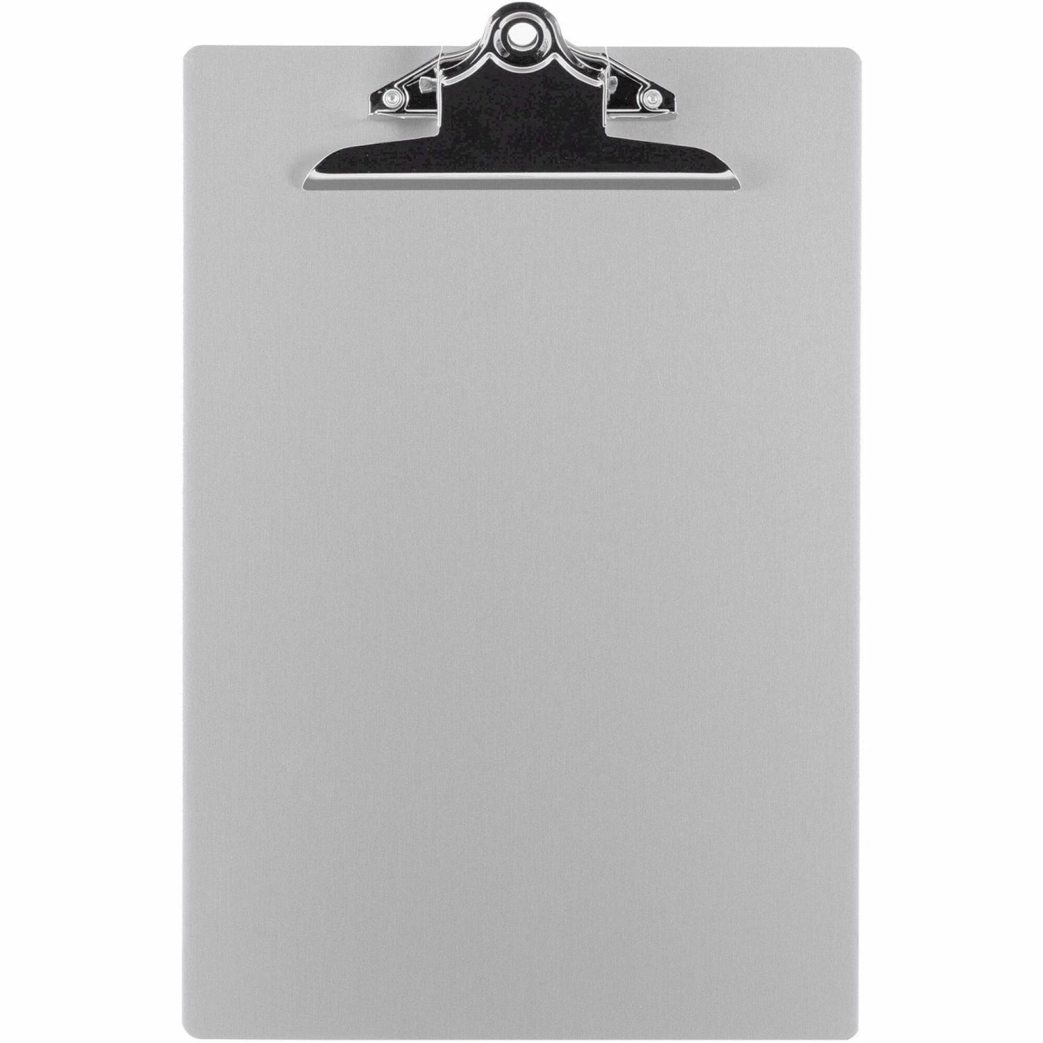 Sparco Aluminum Clipboard, 8 1/2inx 11 1/2in, Silver - Image 3