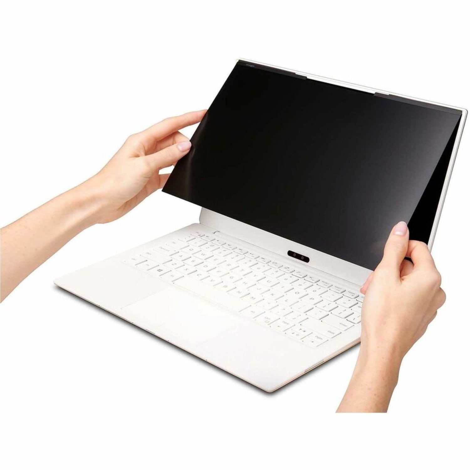 Kensington MagPro 14.0in (16:9) Laptop Privacy Screen Filter with Magnetic Strip Black - For 14in Widescreen LCD Notebook - 16:9 - Scratch Resistant, Damage Resistant, Fingerprint Resistant - Polyethylene Terephthalate (PET) - Anti-glare - Image 5