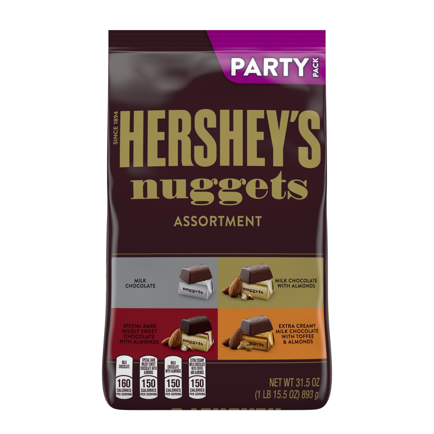 Hersheys Nuggets, 31.5 Oz Bag