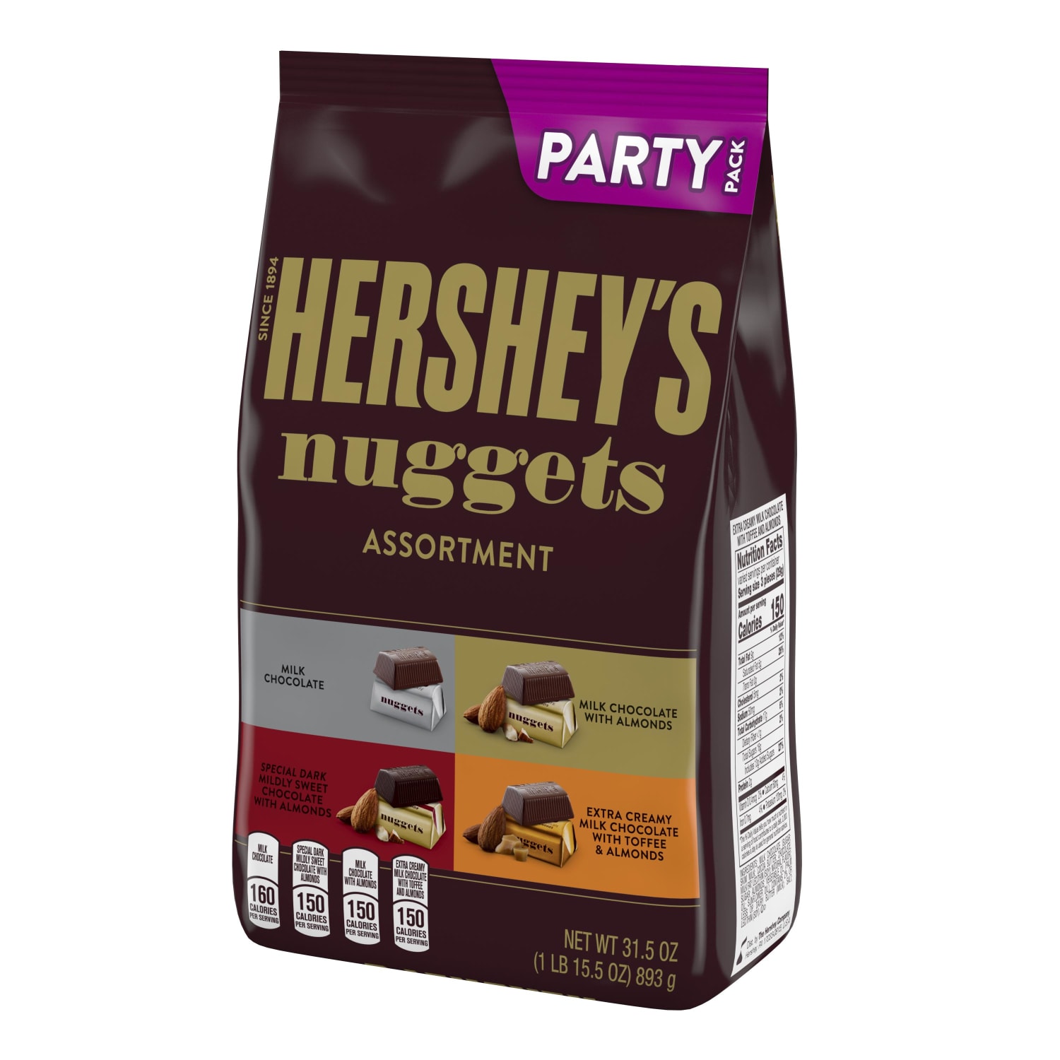 Hersheys Nuggets, 31.5 Oz Bag - Image 3