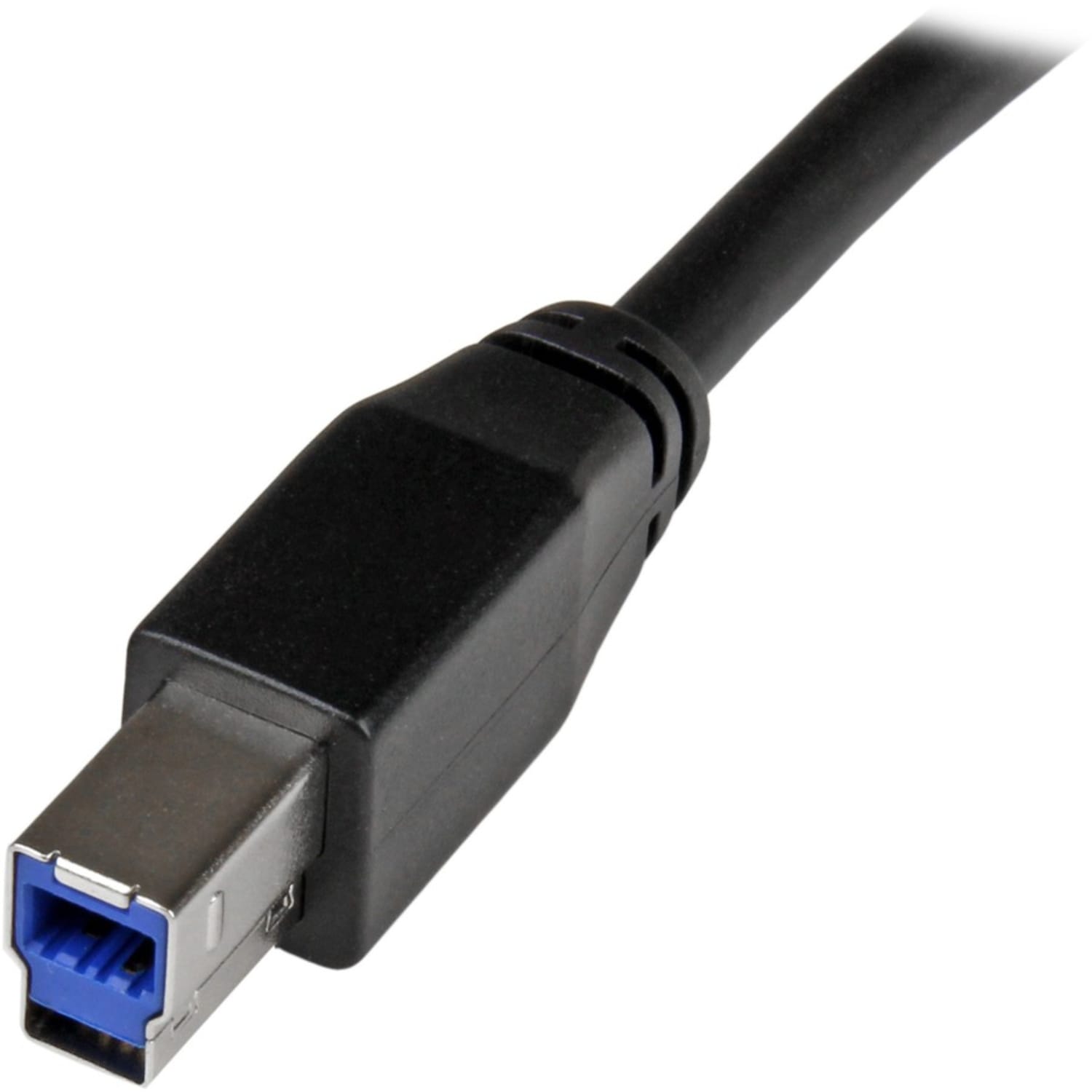 StarTech.com 10m 30ft Active USB 3.0 USB-A to USB-B Cable - M/M - USB A to B Cable - USB 3.1 Gen 1) - Image 4