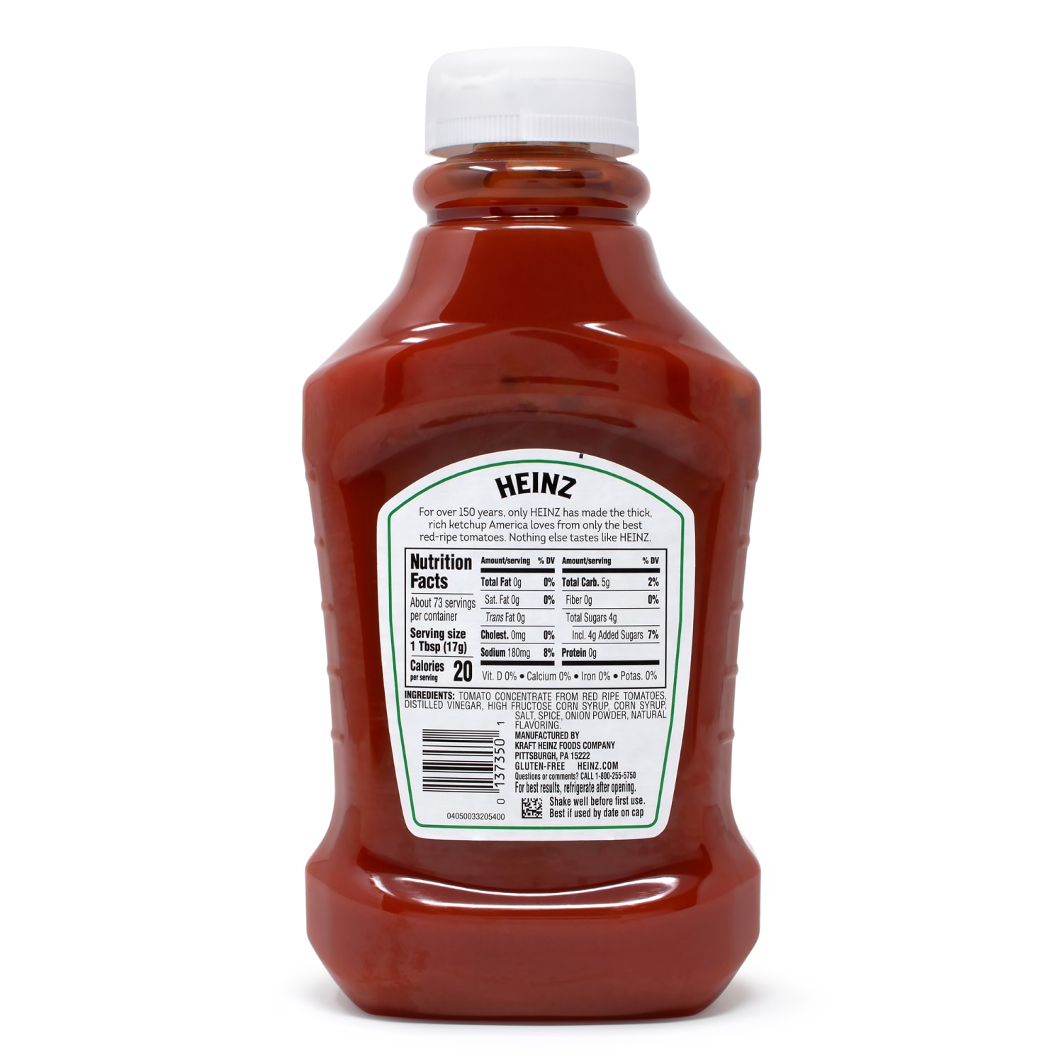 Heinz Tomato Ketchup, 44 Oz Bottle, Pack Of 3 - Image 5