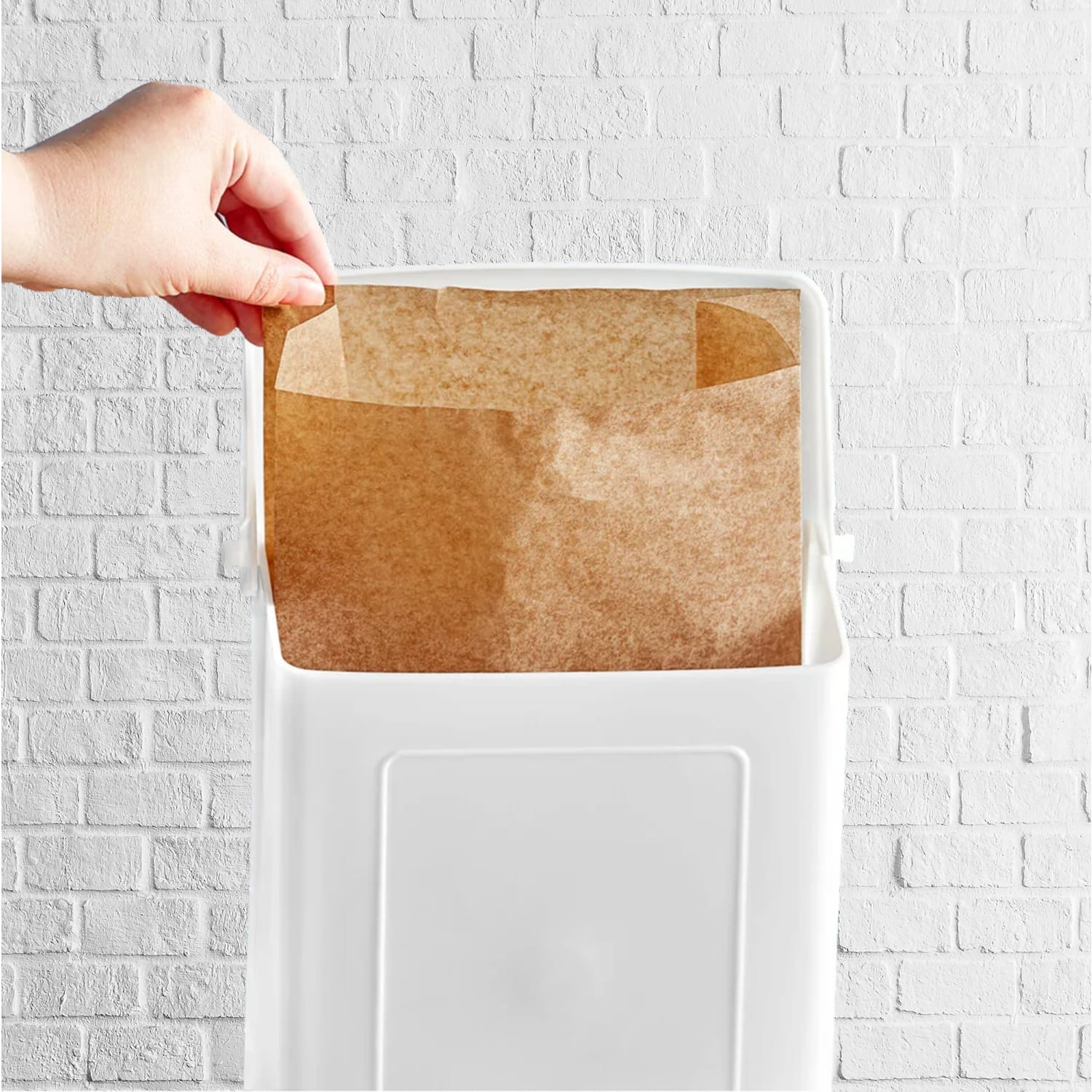 Gritt Commercial Sanitary Napkin Receptacle Bags, 8inH x 8-3/4inW x 2-3/4inD, Case Of 250 Bags - Image 4