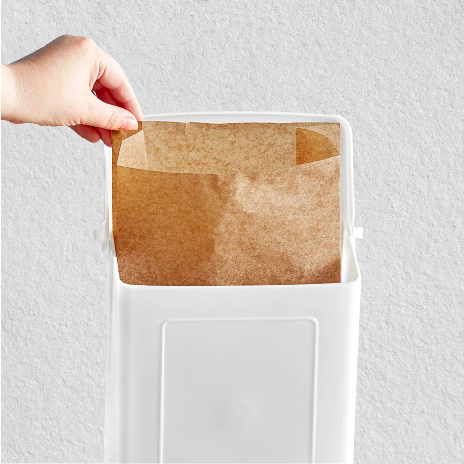 Gritt Commercial Sanitary Napkin Receptacle Bags, 8inH x 8-3/4inW x 2-3/4inD, Case Of 50 Bags - Image 3