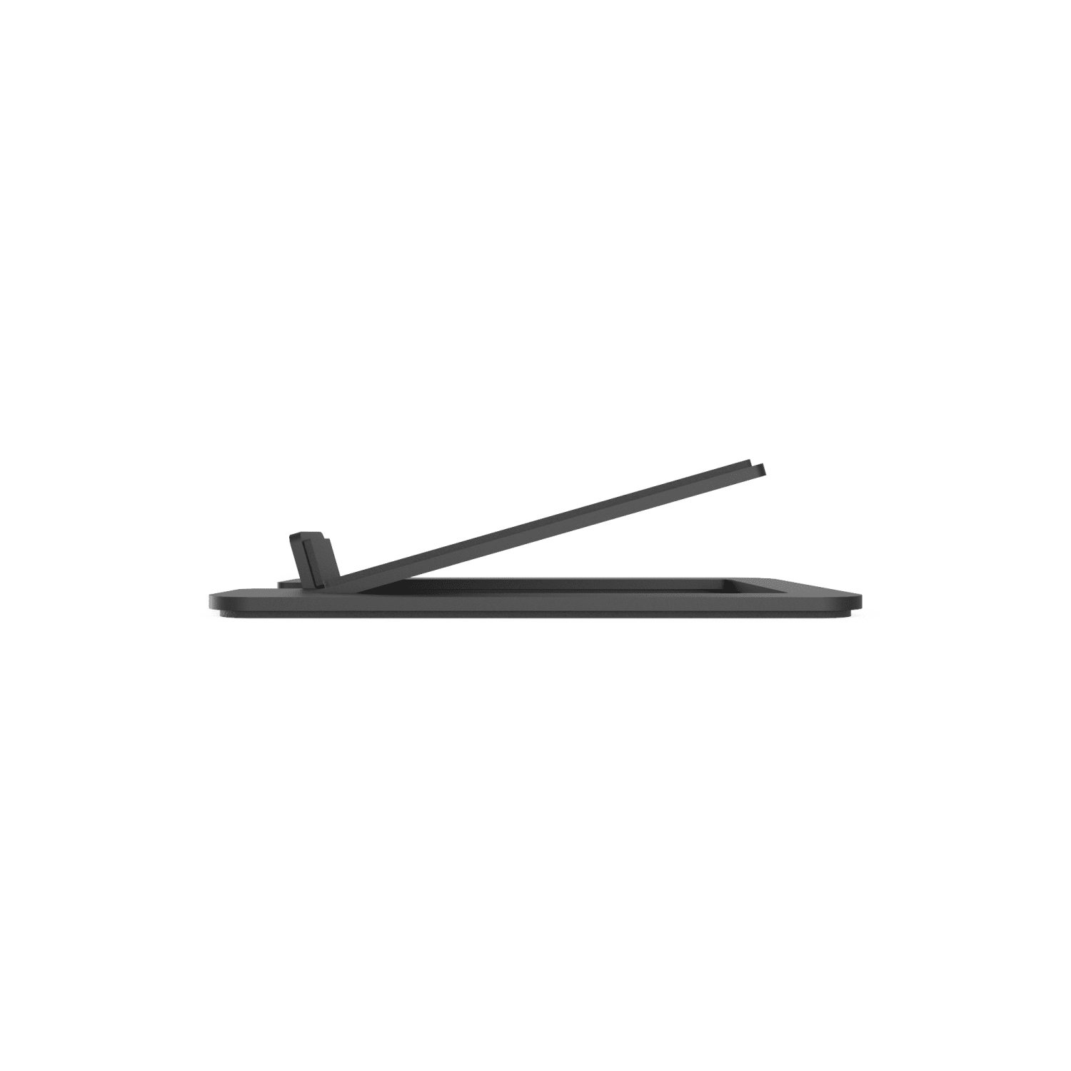 Kanto S6 Tilted Desktop Speaker Stands for Large Speakers - Black (Pair) - 40 lb Load Capacity - 2.40in Height x 7in Width x 9.70in Depth - Desktop - Steel, Foam - Black - Image 4