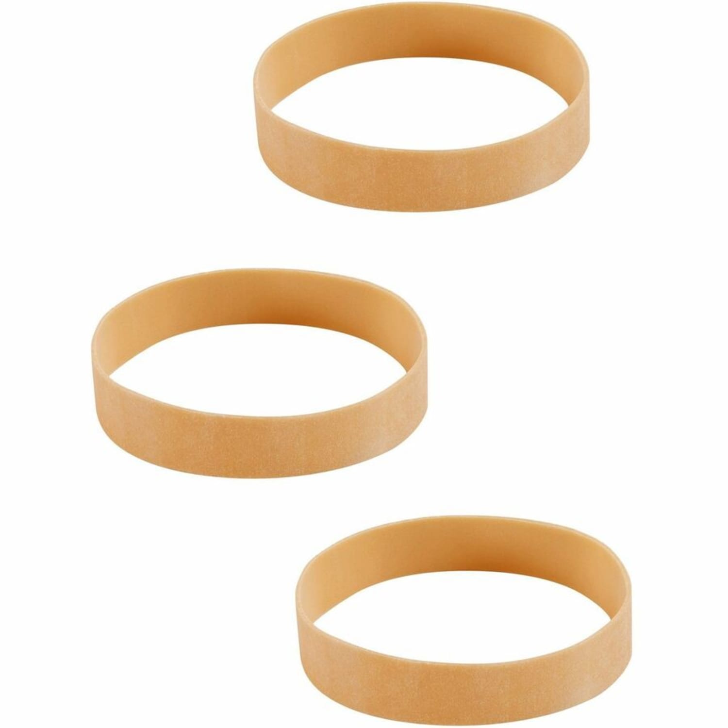 Business Source Quality Rubber Bands - Size: #84 - 3.5in Length x 0.5in Width - Sustainable - Rubber - Crepe - 150 / Pack - Image 4