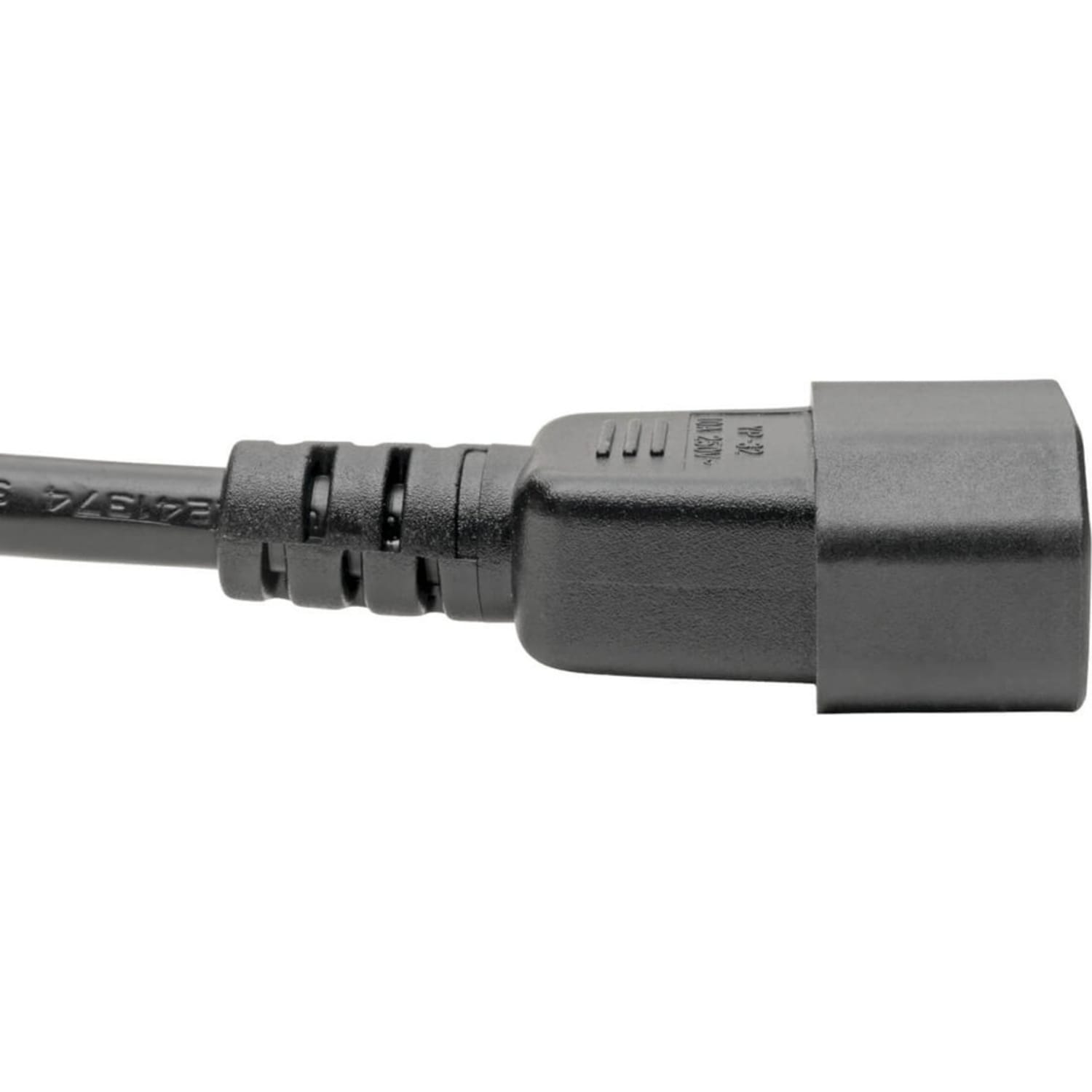 Eaton Tripp Lite Series Laptop Power Adapter Cord, C14 to C5 Adapter - 2.5A, 250V, 18 AWG, 6 in., Black - Power cable - IEC 60320 C14 to IEC 60320 C5 - AC 100-250 V - 5.9 in - black - Image 5