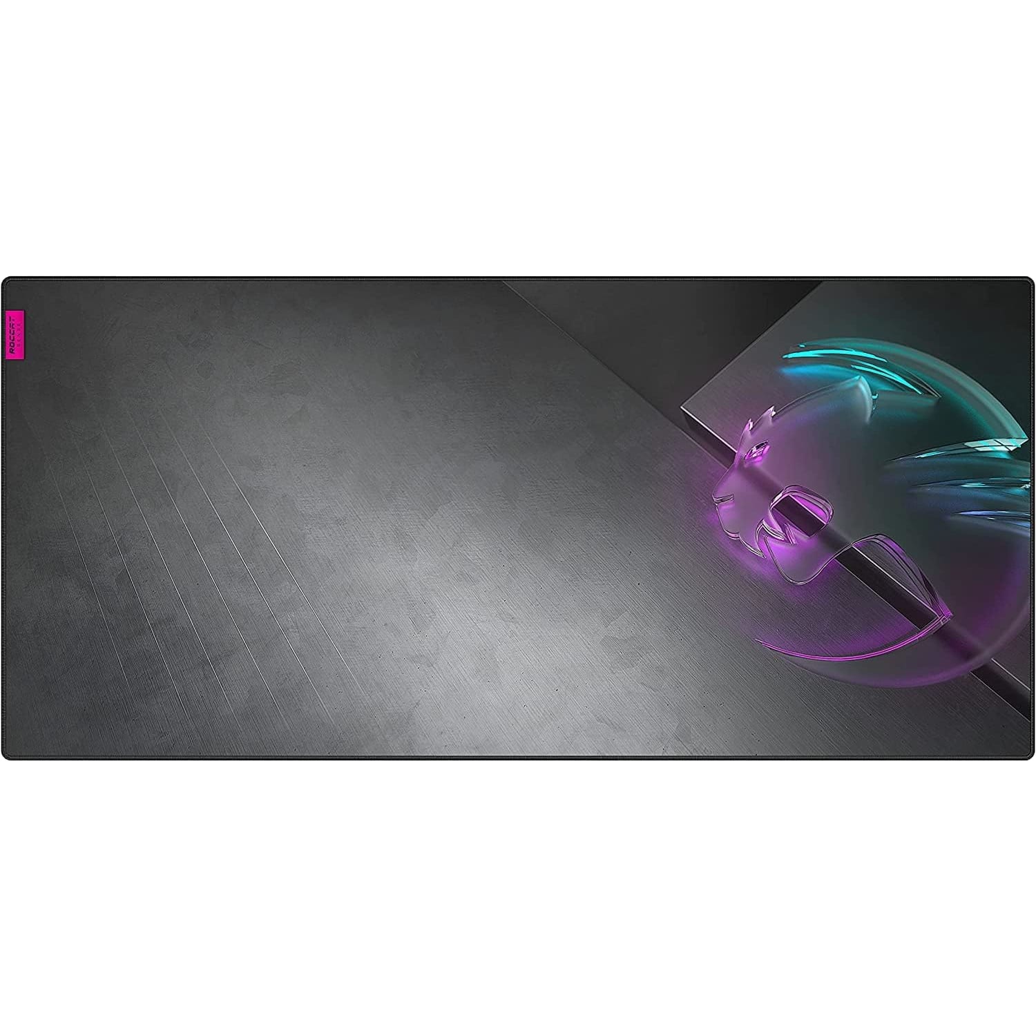 Roccat Sense Core Gaming Mousepad, 18-1/4in x 2-3/4in x 3in, Black