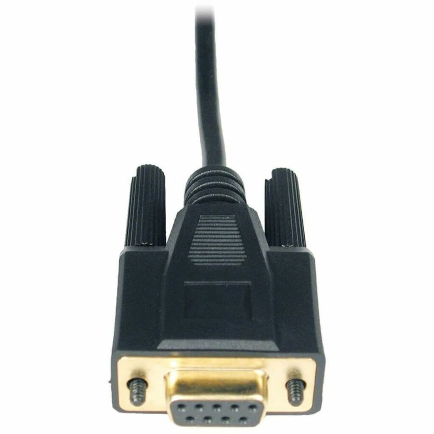 Eaton Tripp Lite Series 10ft Null Modem Serial RS232 Cable Adapter DB9 F/F 10ft - Null modem cable - DB-9 (F) to DB-9 (F) - 10 ft - molded - Image 3