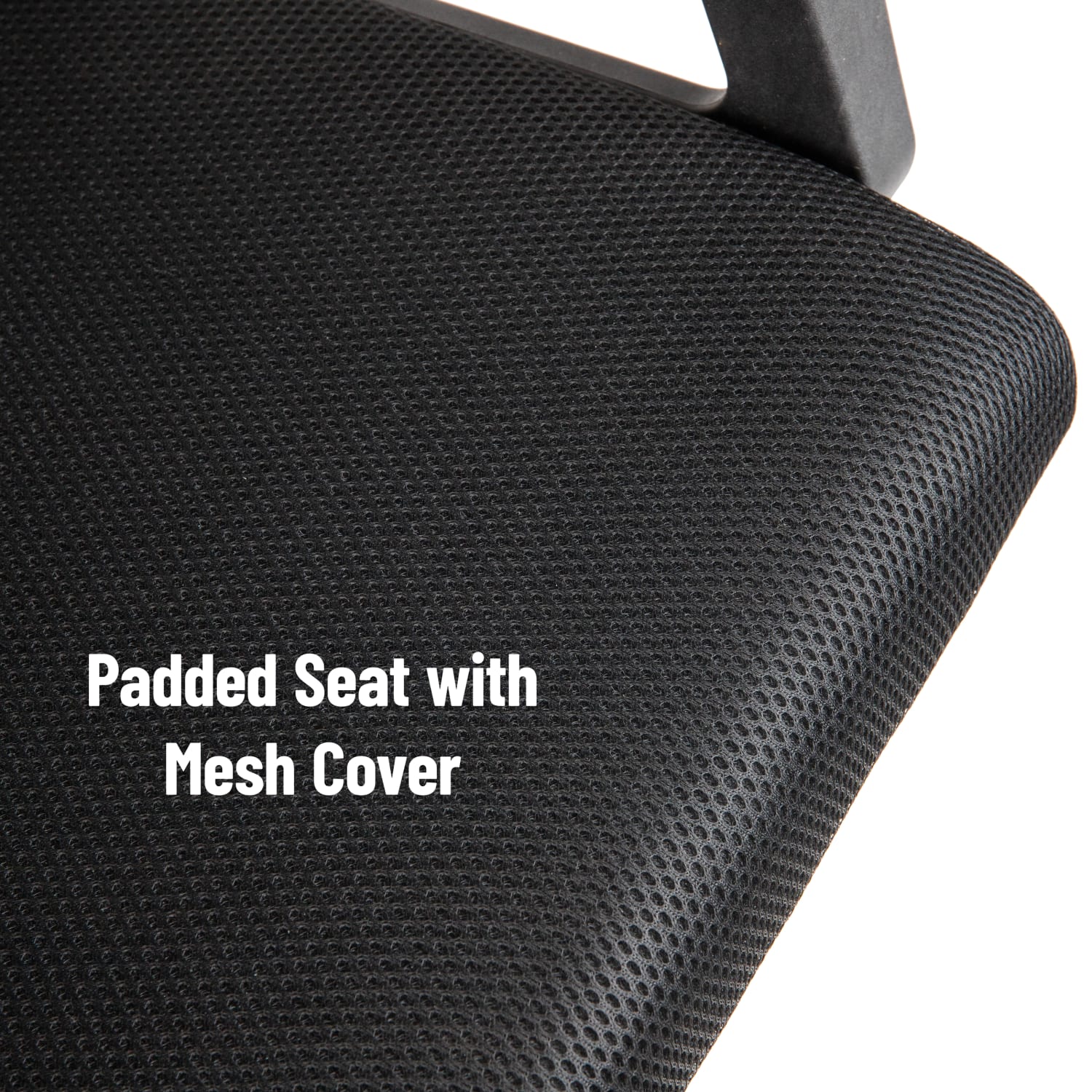Mind Reader Ergonomic Mesh High-Back Swivel Executive Office Chair, 45-48inH, Black - Image 6