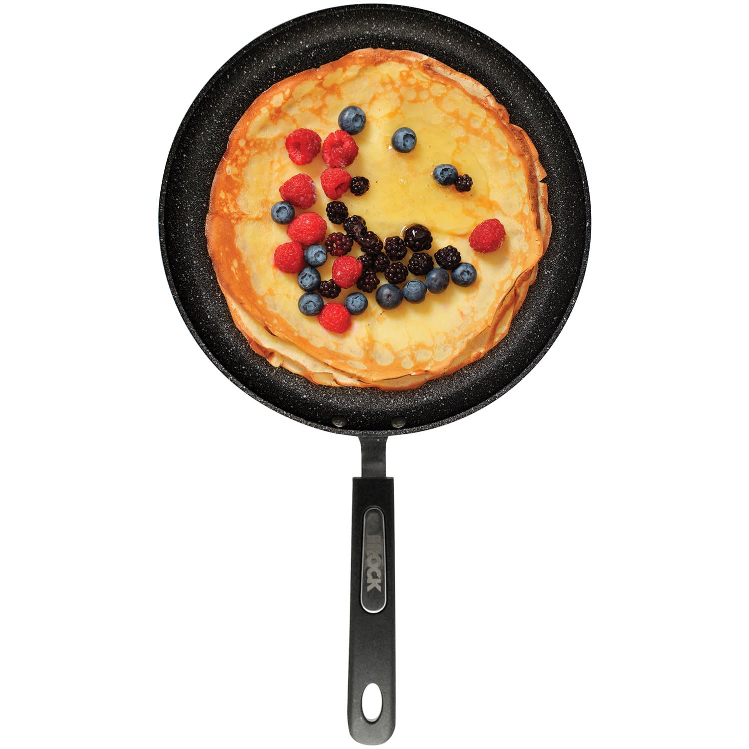 THE ROCK by Starfrit Multi Pan With Bakelite Handle, 10in, Black - Image 3
