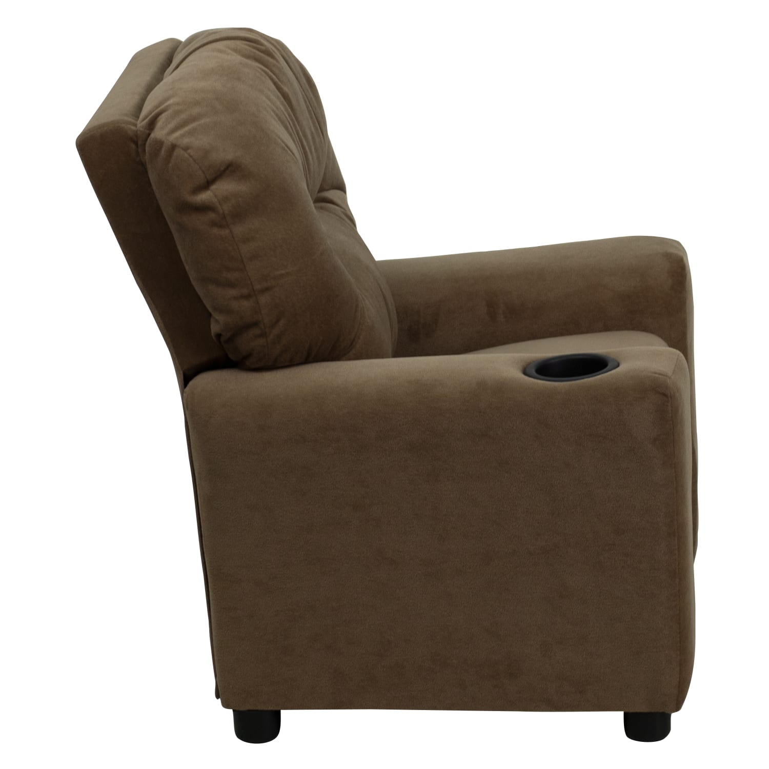Flash Furniture Contemporary Kids Microfiber Recliner Accent Chair With Cup Holder Brown PopularChairscom Flash Furniture Contemporary Kids Microfiber Recliner Accent Chair With Cup Holder Brown PopularChairscom