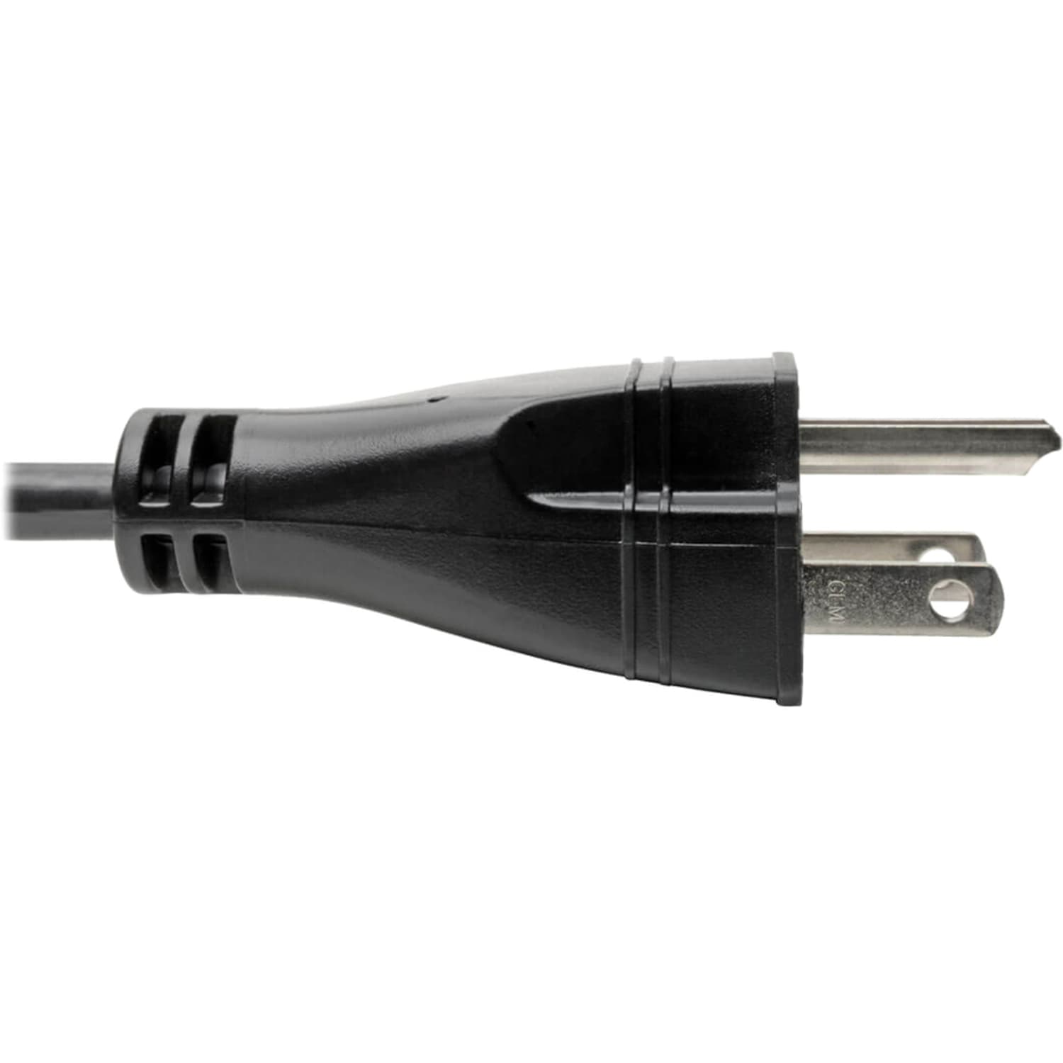 Eaton Tripp Lite Series Hospital-Grade Power Cord, NEMA 5-15P to C13 - Green Dot, 10A, 125V, 18 AWG, 10 ft. (3.05 m), Black - Power cable - power IEC 60320 C13 to NEMA 5-15P (M) - AC 110 V - 10 A - 10 ft - molded - black - Image 4