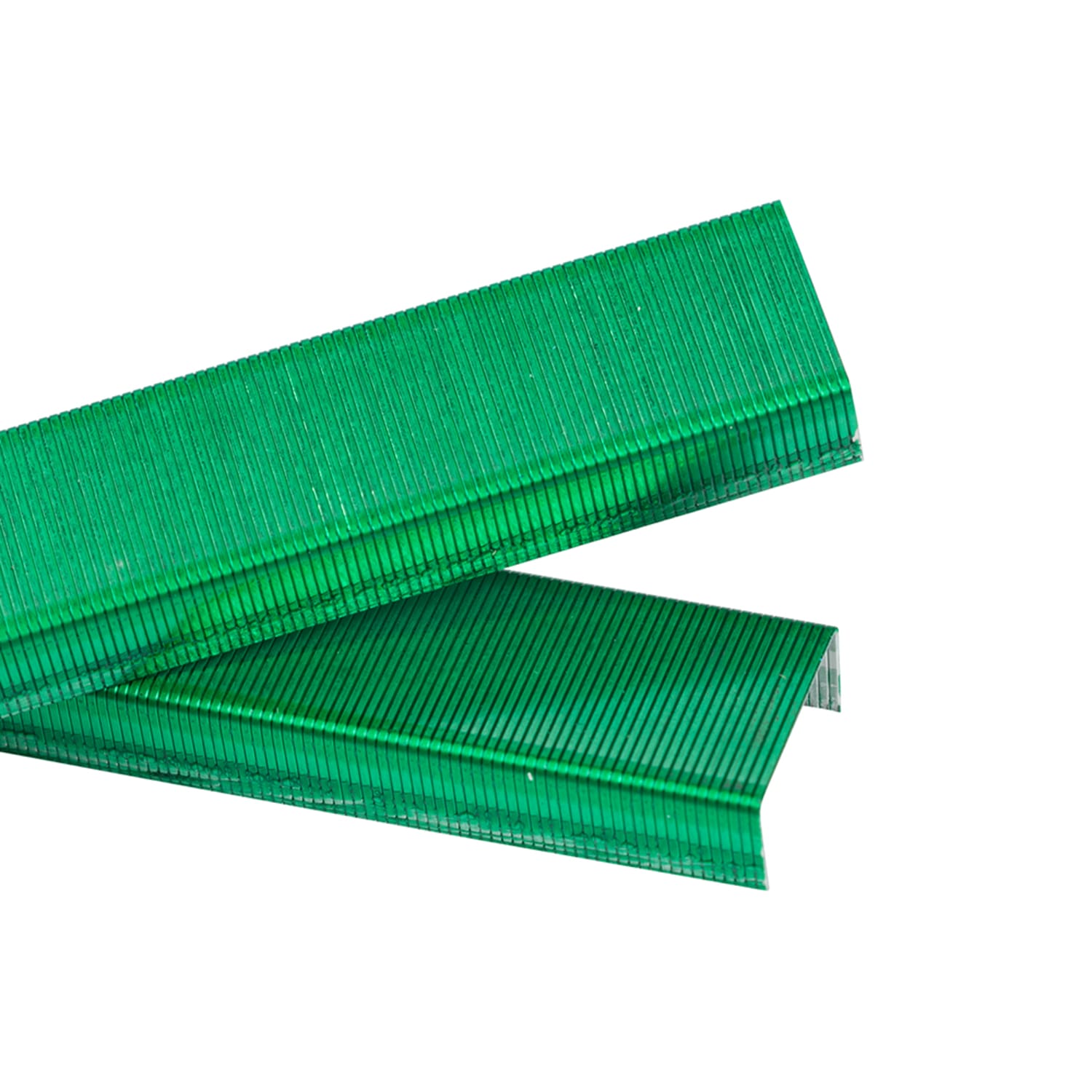JAM Paper Standard Staples, 1/2in Full Strip, Green, Box Of 5,000 Staples - Image 3