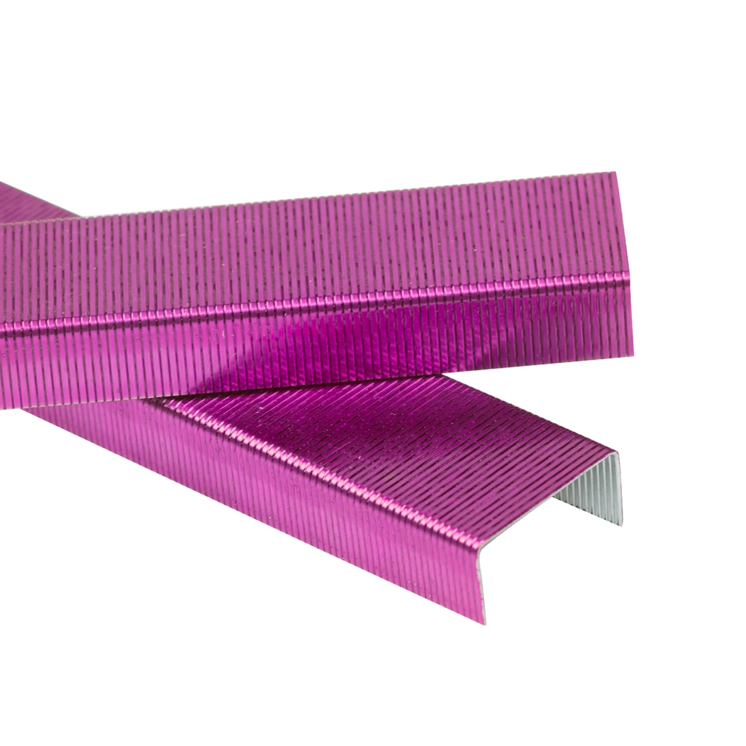 JAM Paper Standard Staples, 1/2in Full Strip, Pink, Box Of 5,000 Staples - Image 3