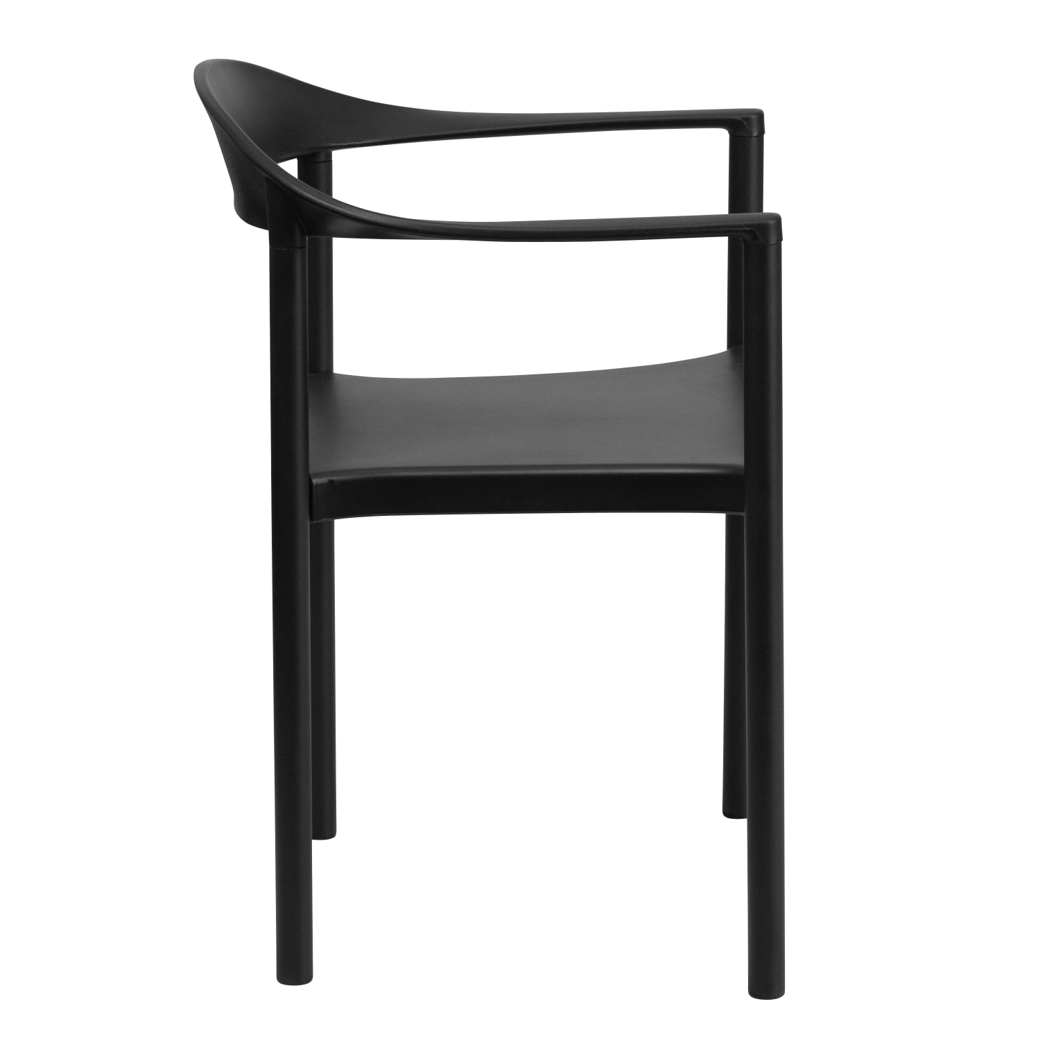 Flash Furniture HERCULES Series 1000 lb Capacity Plastic Cafe Stack Chair Black PopularChairscom Flash Furniture HERCULES Series 1000 lb Capacity Plastic Cafe Stack Chair Black PopularChairscom