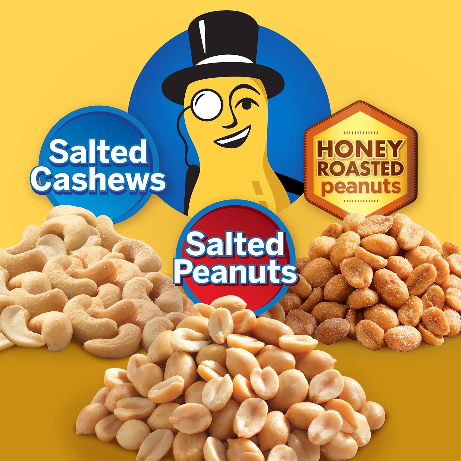 PLANTERS Peanuts & Cashews Nuts Variety Pack 1.7 oz, 24 Count - Image 3