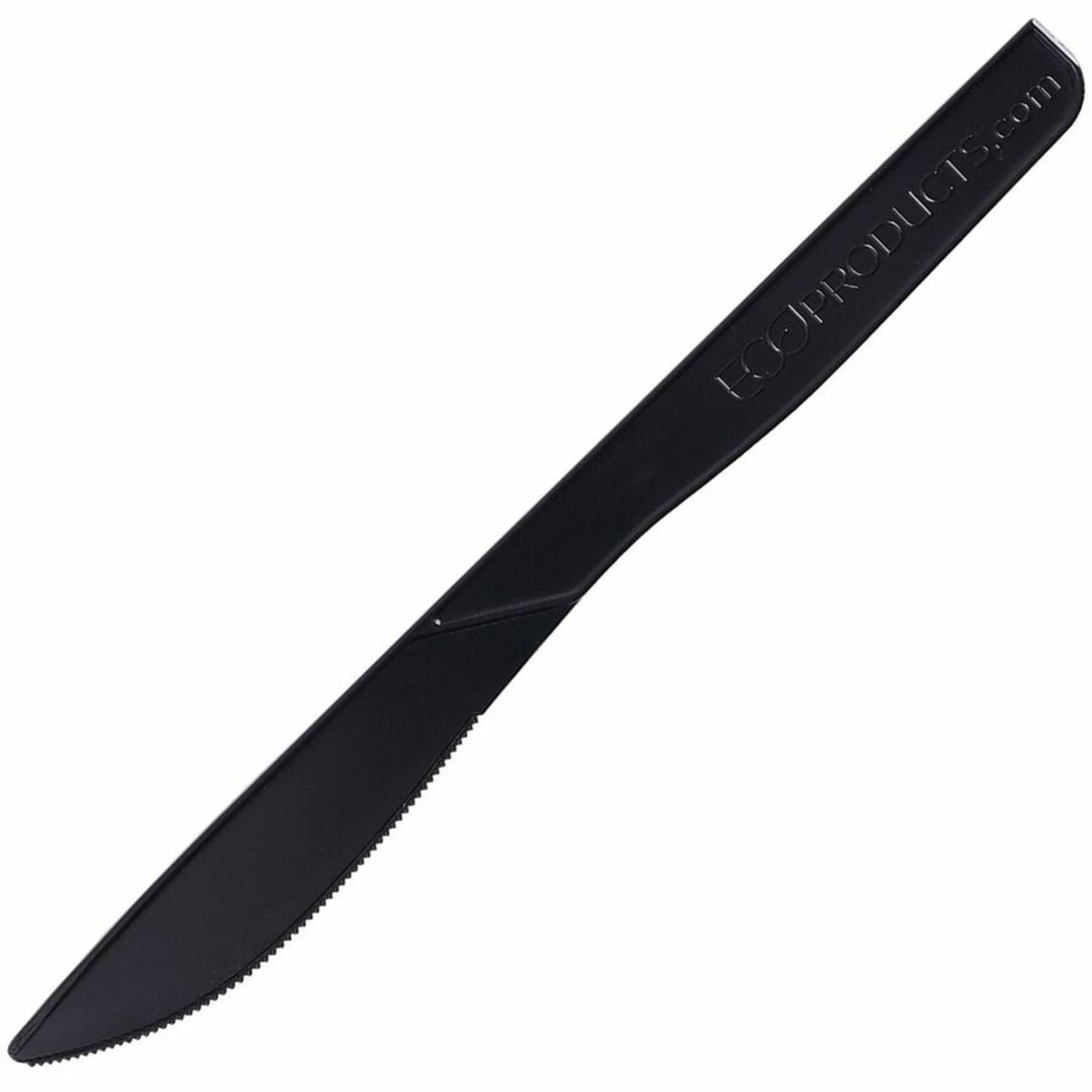 Eco-Products 100% Recycled Polystyrene Cutlery, Knives, Black, Box Of 1000 - Image 5
