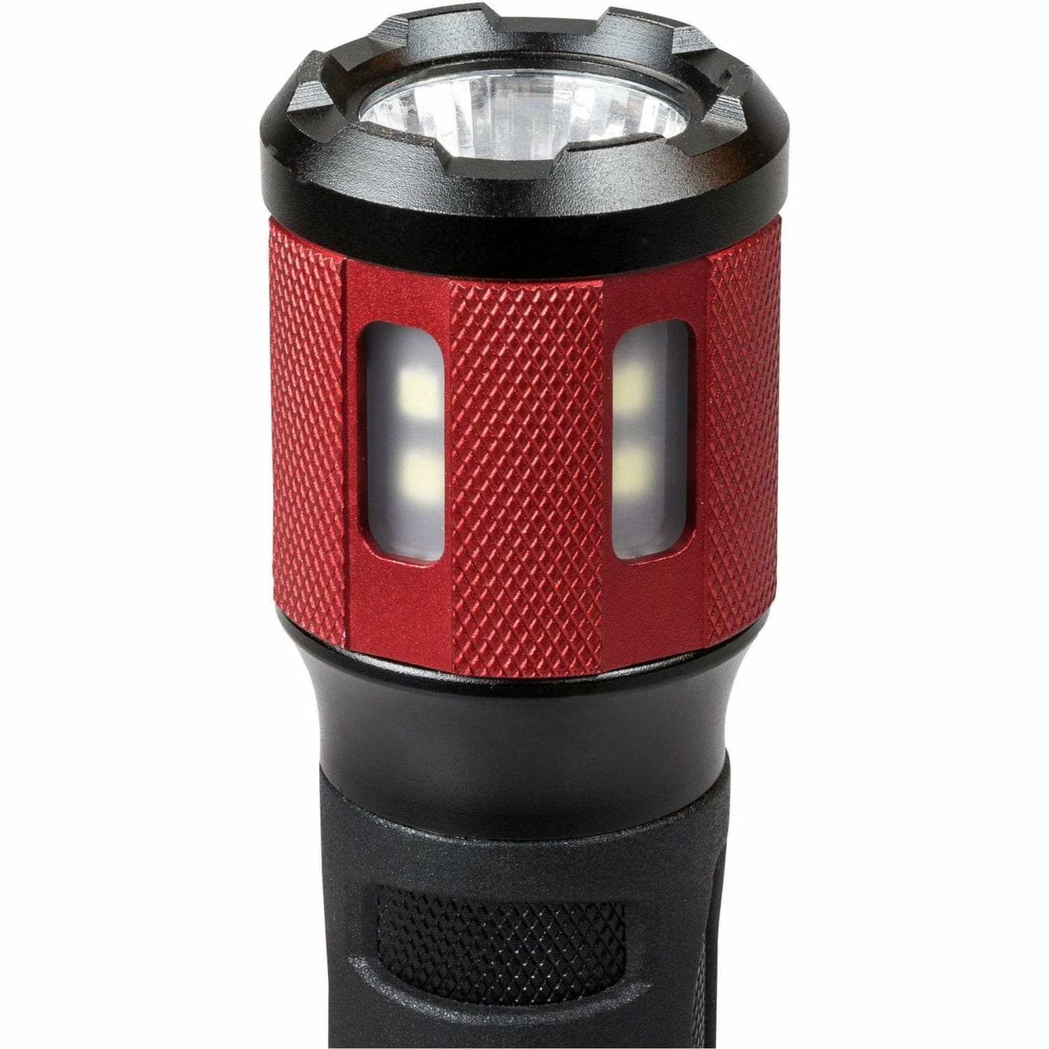 Dorcy Ultra HD Series Twist Flashlight - 360 lm Lumen - 3 x AAA - Battery - Impact Resistant - Black, Red - 1 Each - Image 6