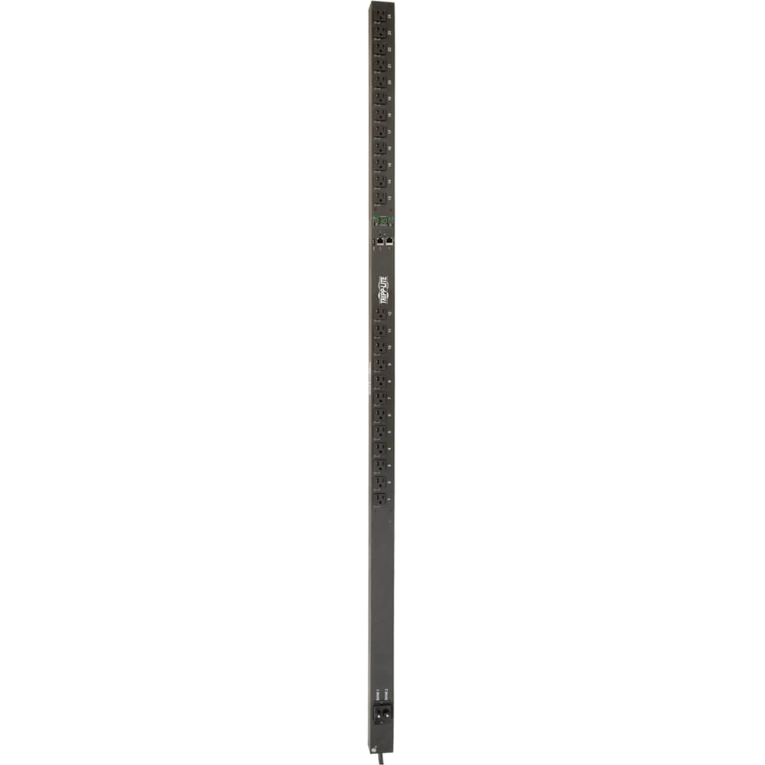 Tripp Lite 2.9kW Single-Phase Switched PDU, LX Platform, Outlet Monitoring, 120V Outlets (24 NEMA 5-15/20R), L - PDUMVR30NETLX - Image 6