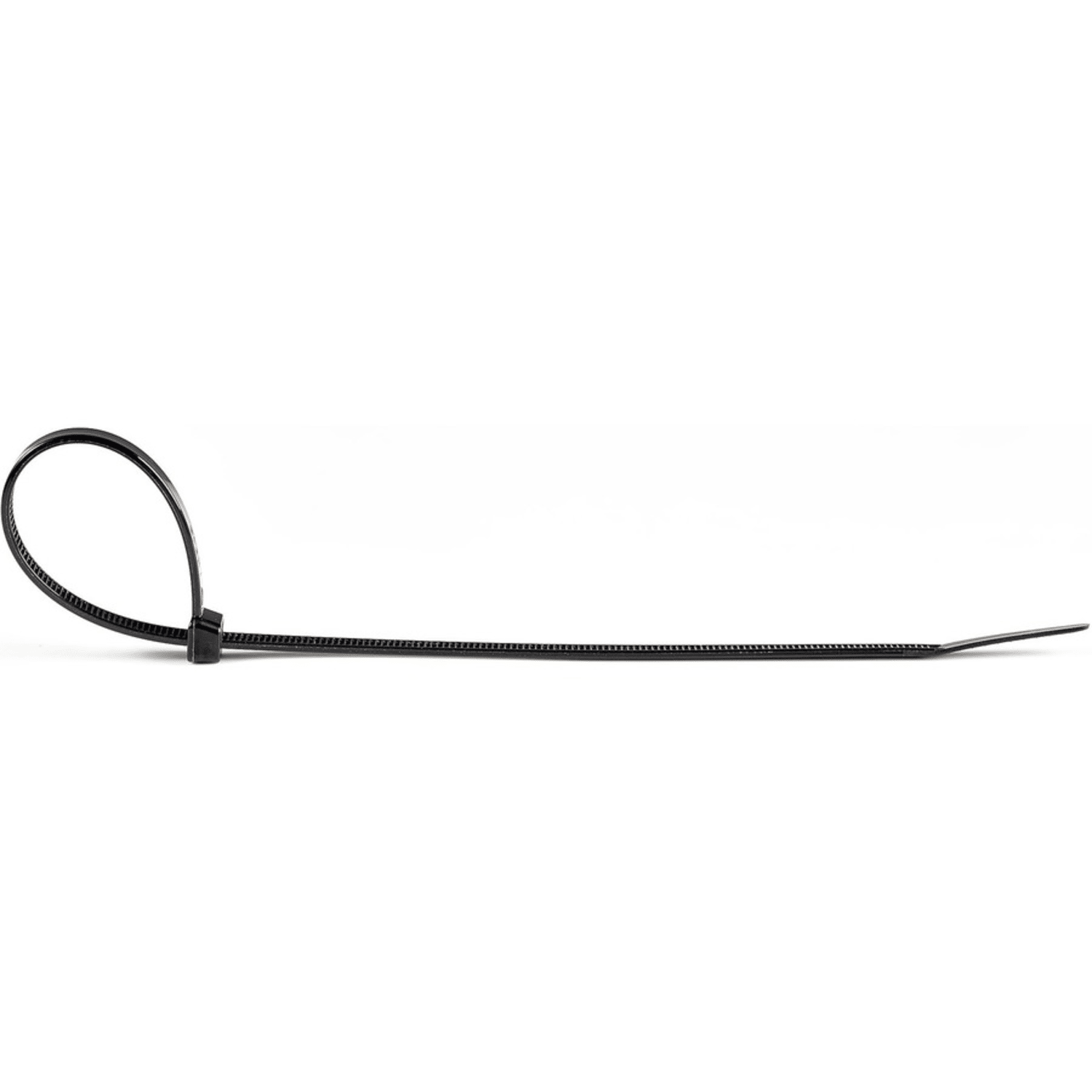 StarTech.com 100 Pack 10in Cable Ties - Black Extra Large Nylon/Plastic Zip Ties Adjustable Network Cable Wraps UL TAA - 100 Pack Black - Image 4