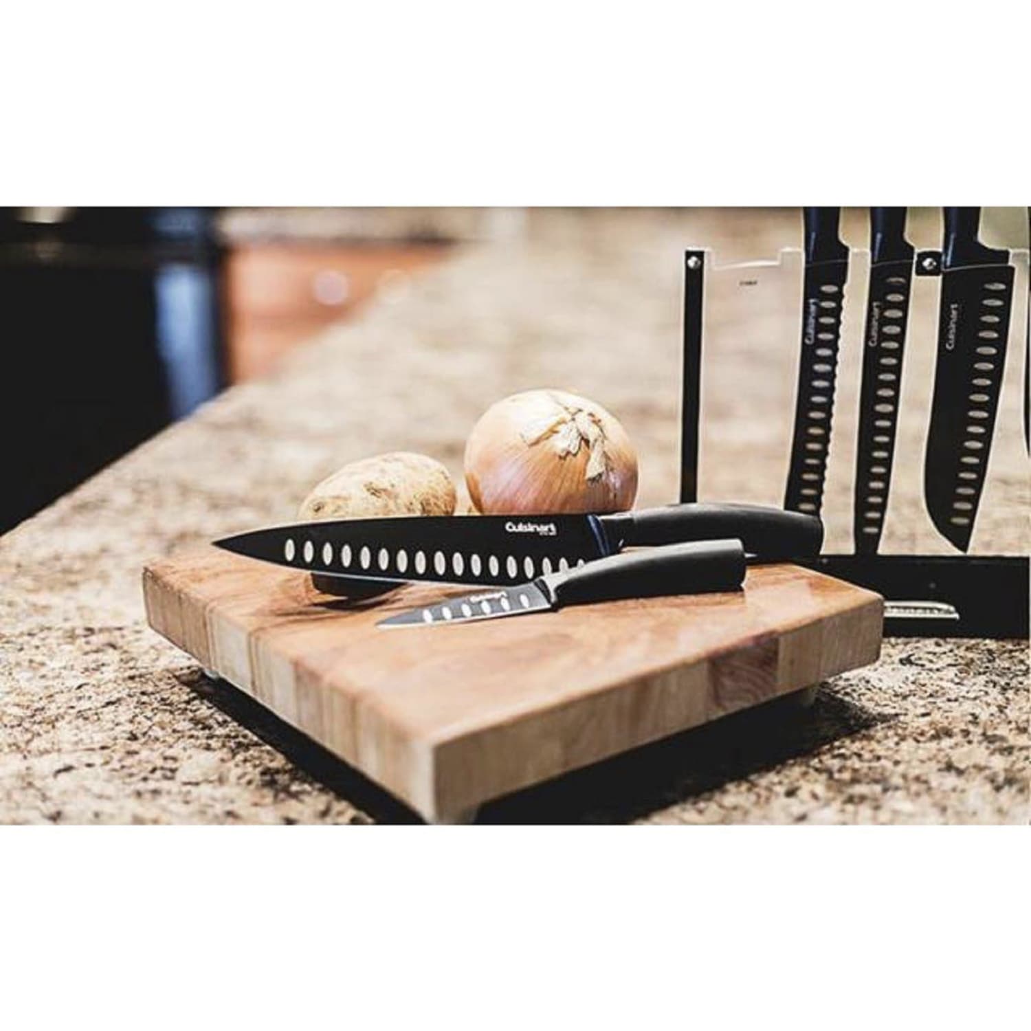 Cuisinart Graphix Collection 13-Piece Cutlery Block Set, Black/Silver - Image 3