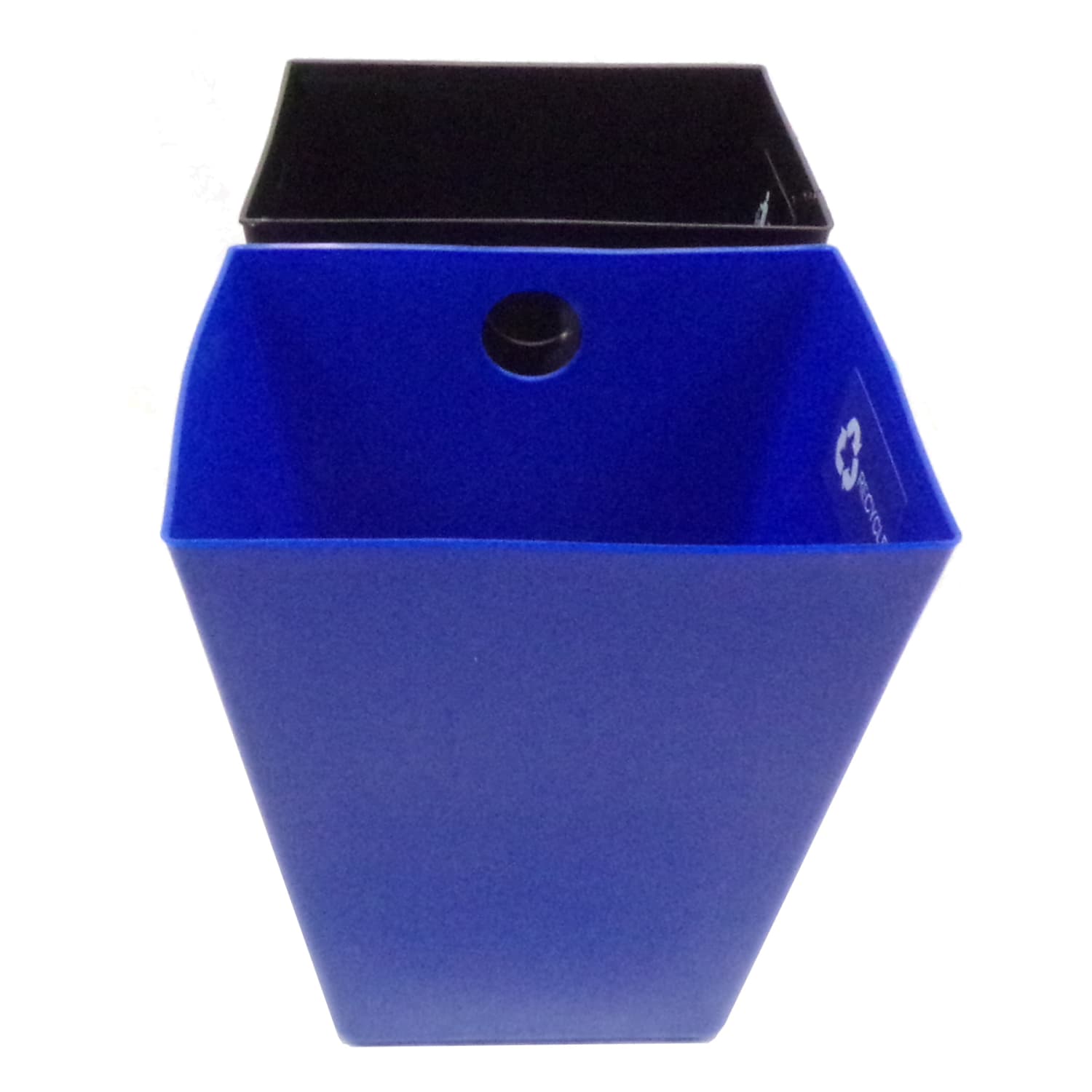 Hospitality Source Large Replacement Liner Sets, 22-Quart, Black/Blue, Case Of 6 Sets - Image 4