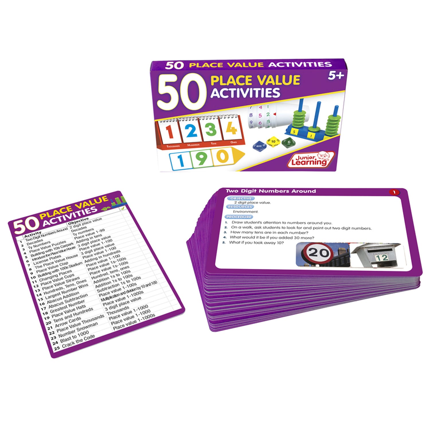 Junior Learning 50 Place Value Activities - Image 4