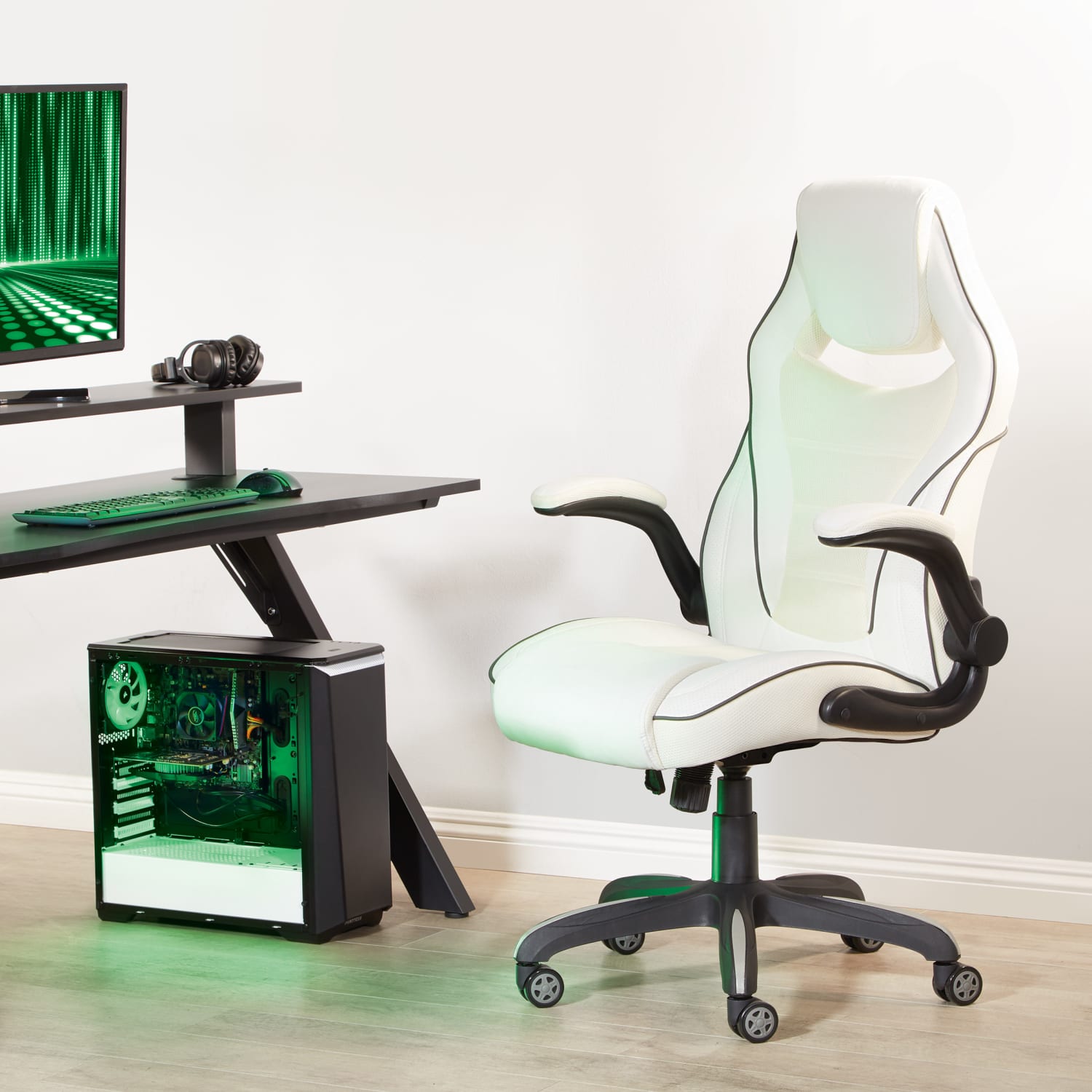 Office Star Xeno Gaming Chair White PopularChairscom
